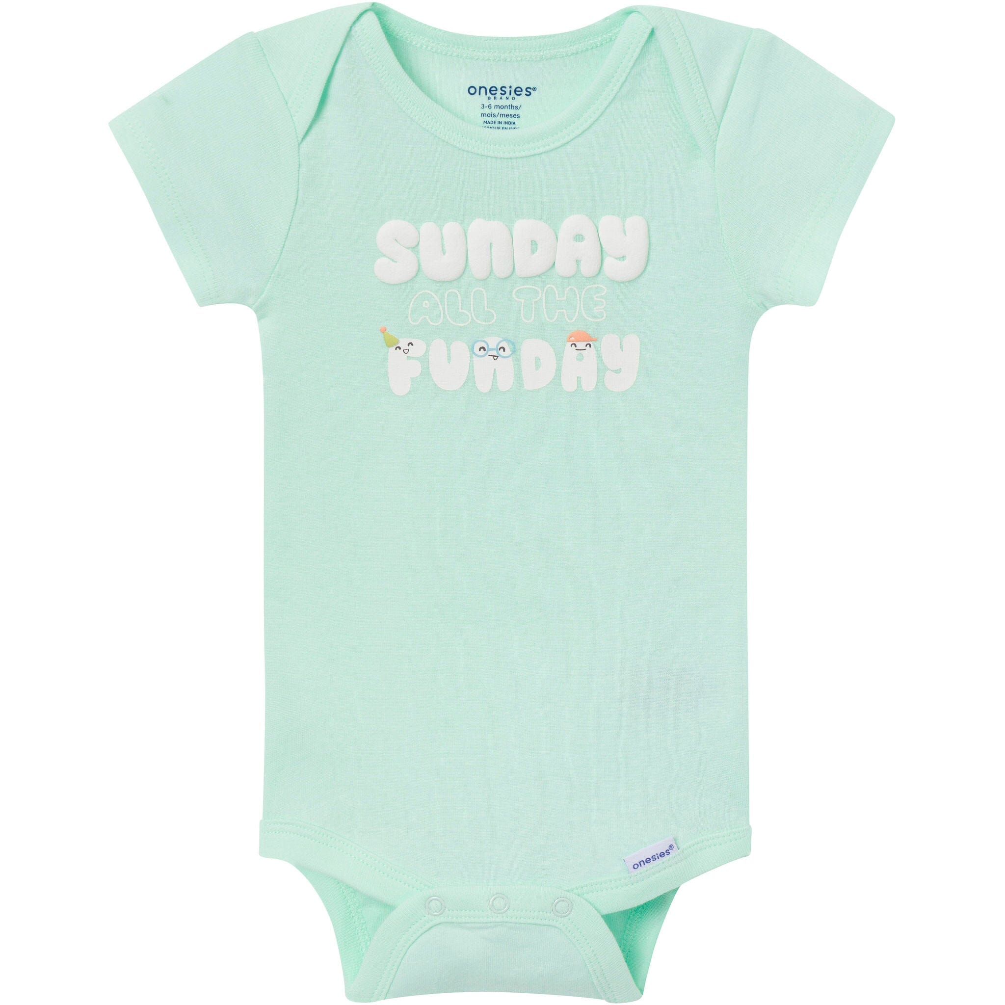 8-Pack Baby Neutral Quotes Onesies Brand Bodysuits - Image 3
