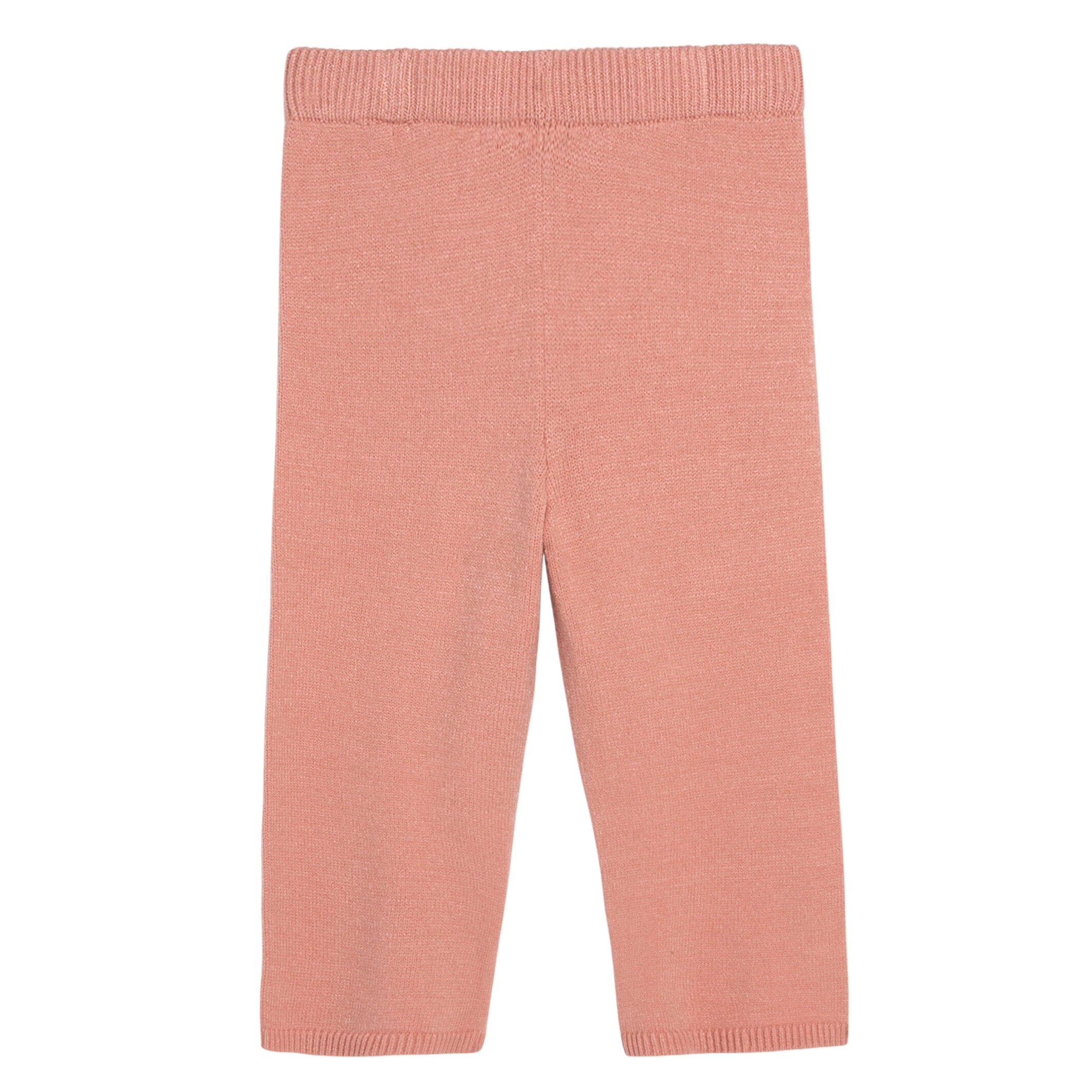2-Piece Toddler Girls Peach Viscose Sweater Set - Image 4