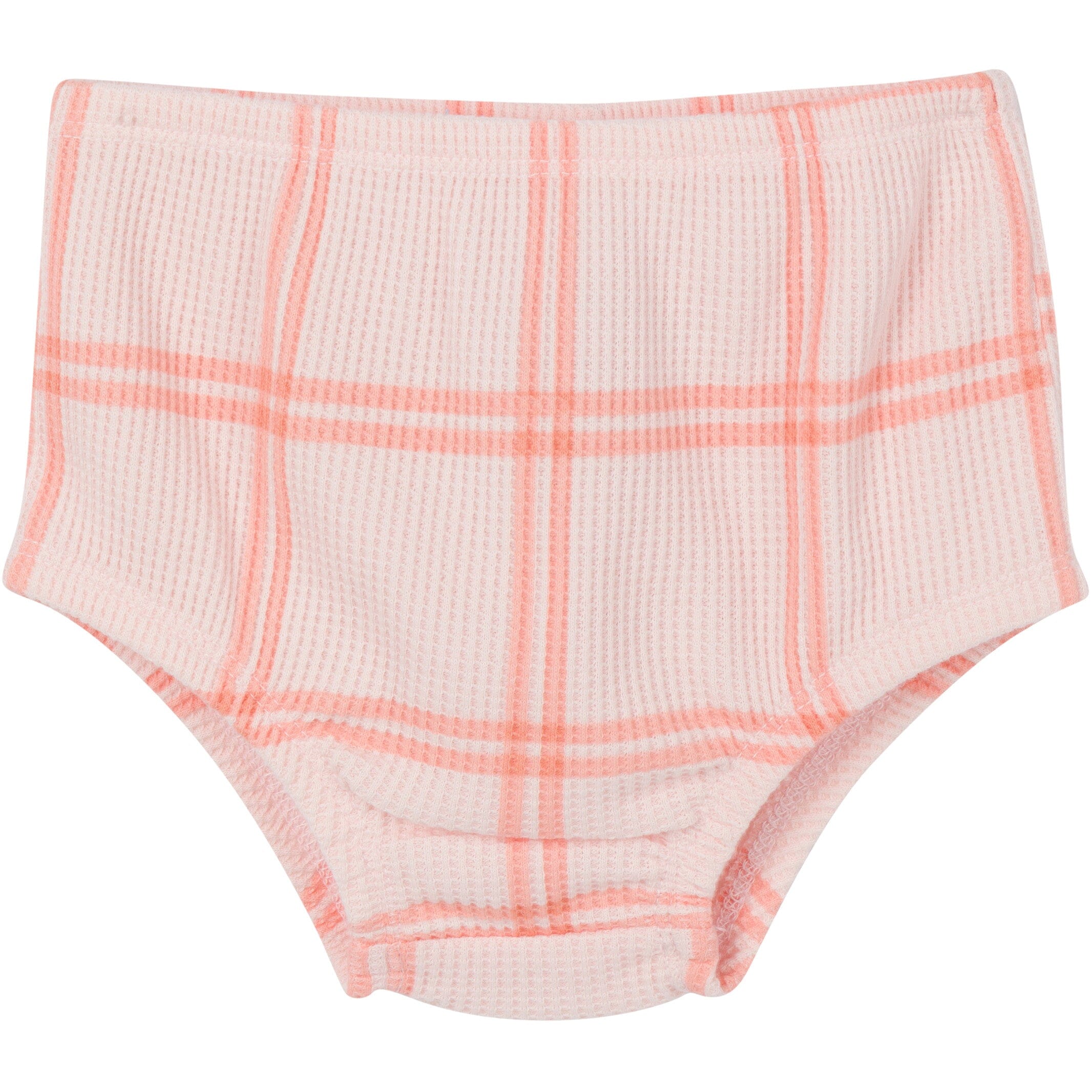 2-Piece Baby Girls Pink Plaid Dress Set - Image 5
