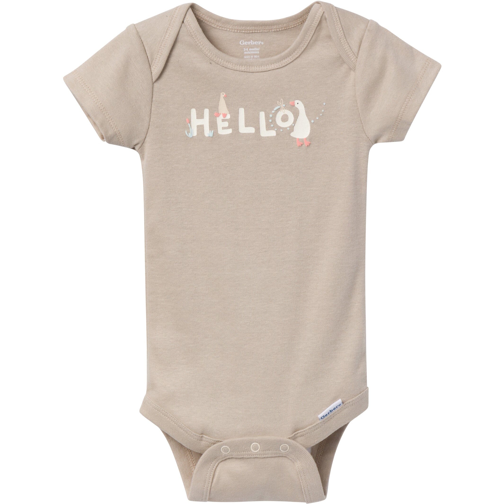 3-Pack Baby Neutral Goose Pond Onesies® Bodysuits - Image 2