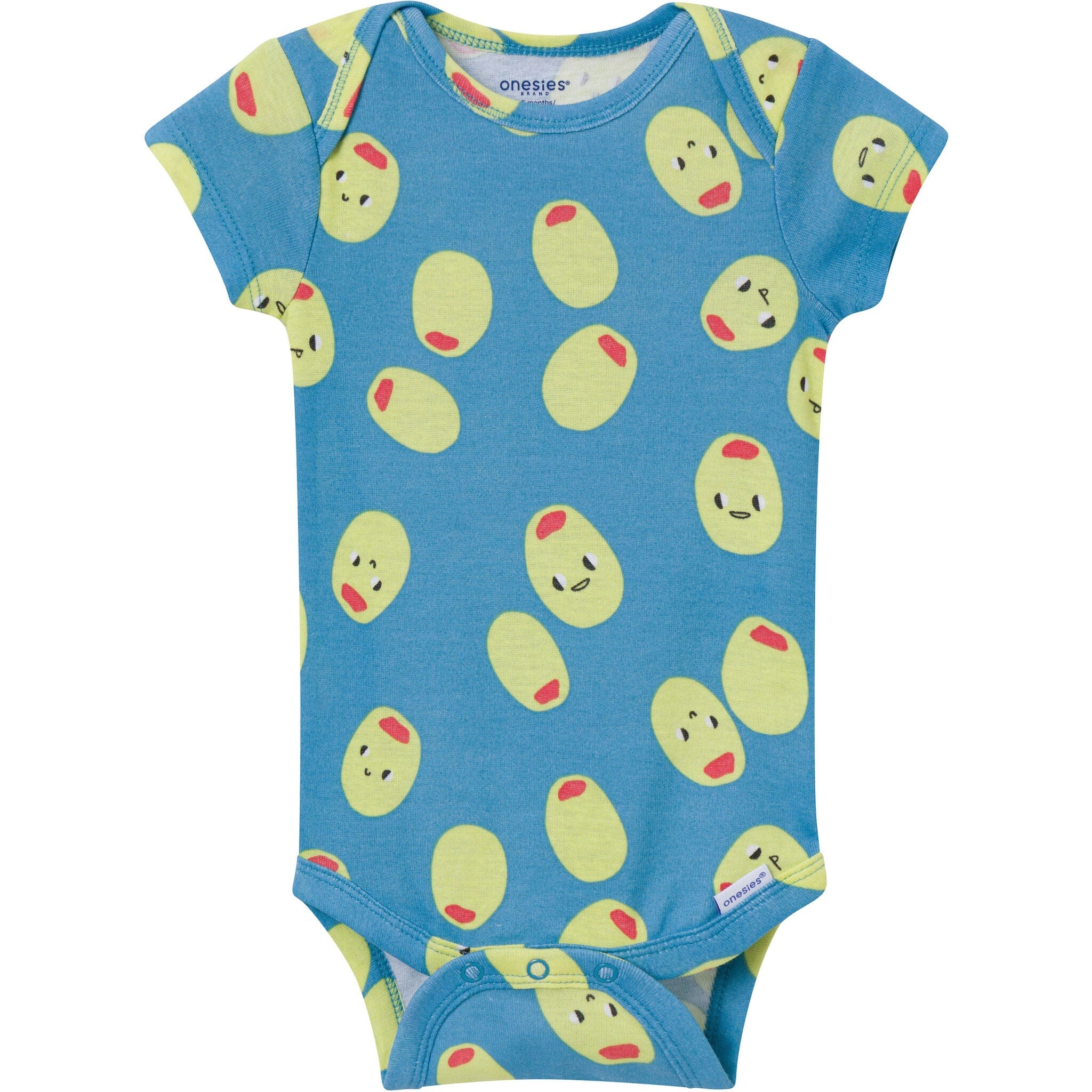 8-Pack Baby Boys Snack Time Onesies Brand Bodysuits - Image 6