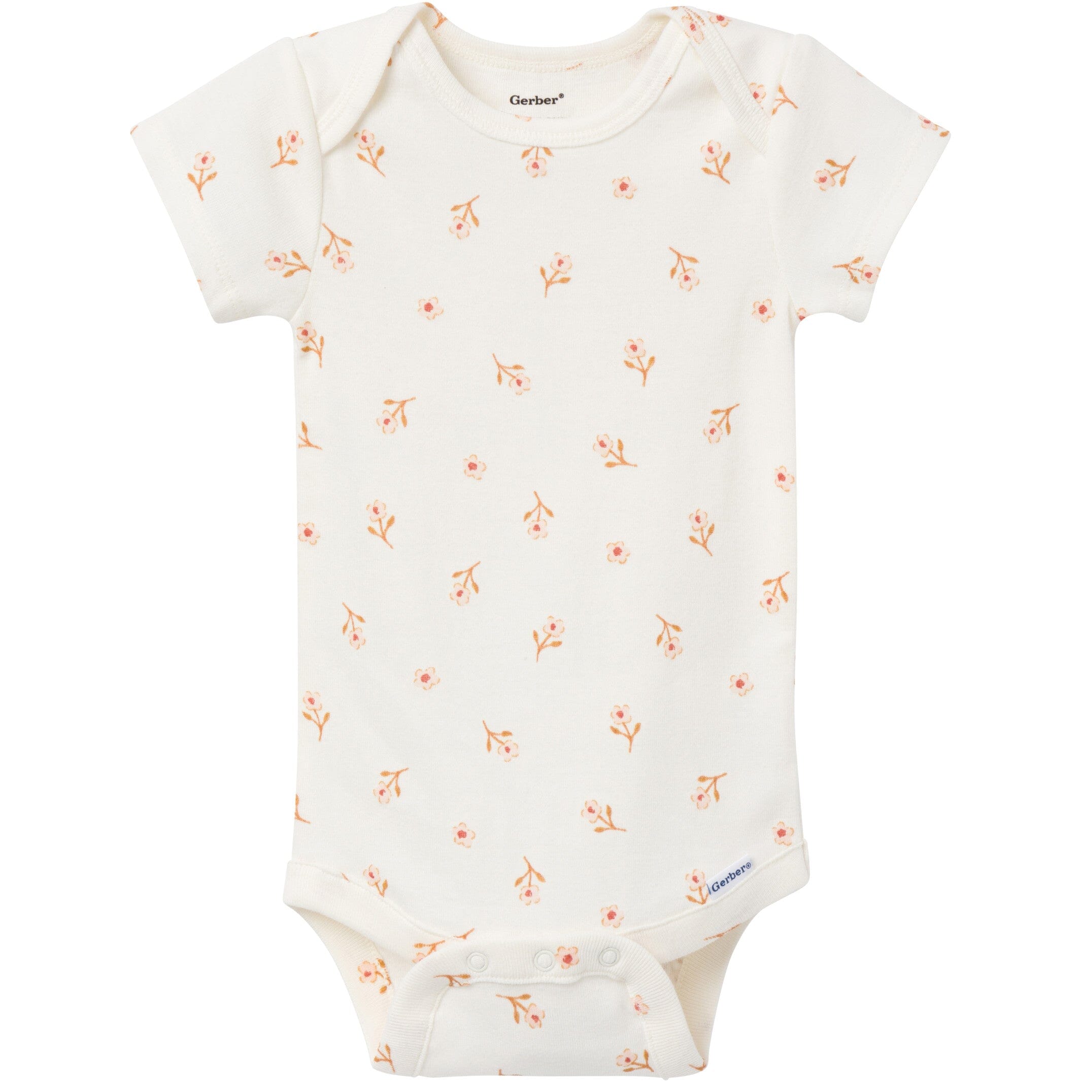 6-Pack Baby Girls Red Bodysuits - Image 6