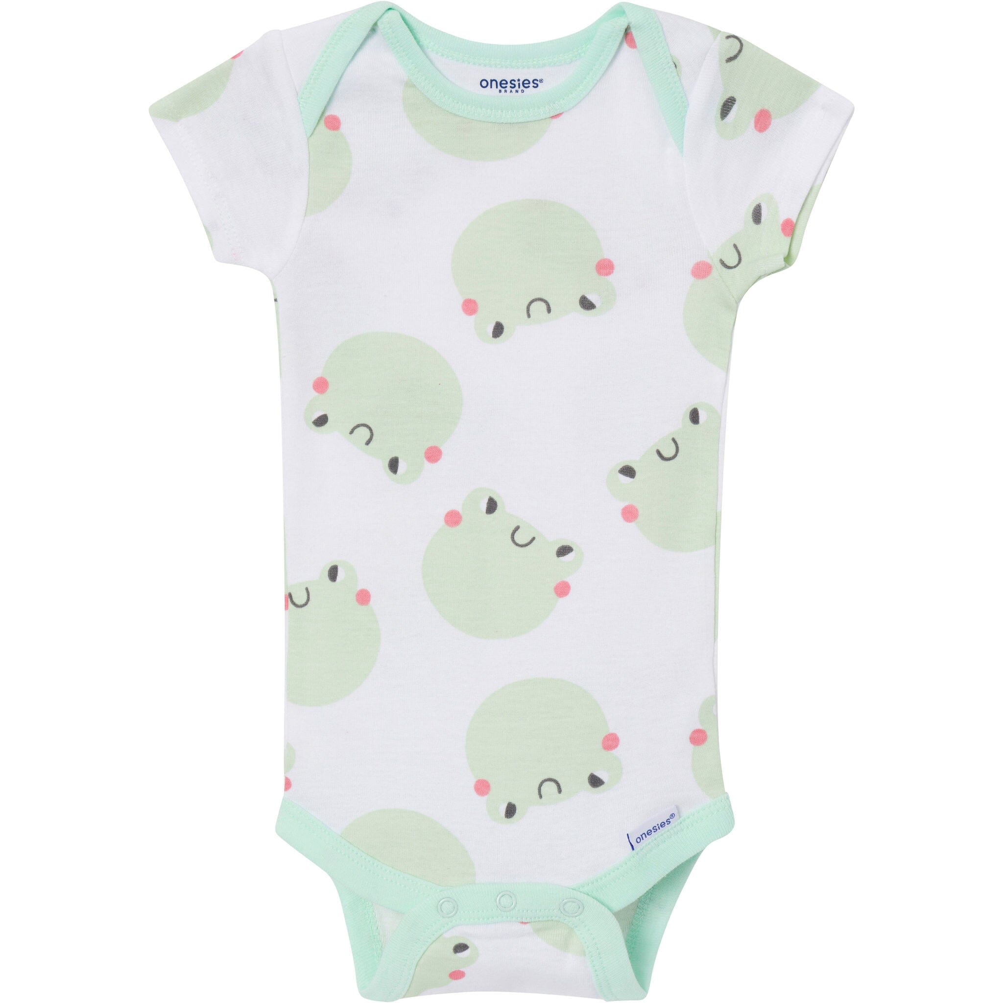6-Piece Baby Neutral Frogs Bodysuit & Active Pant Set - Image 4