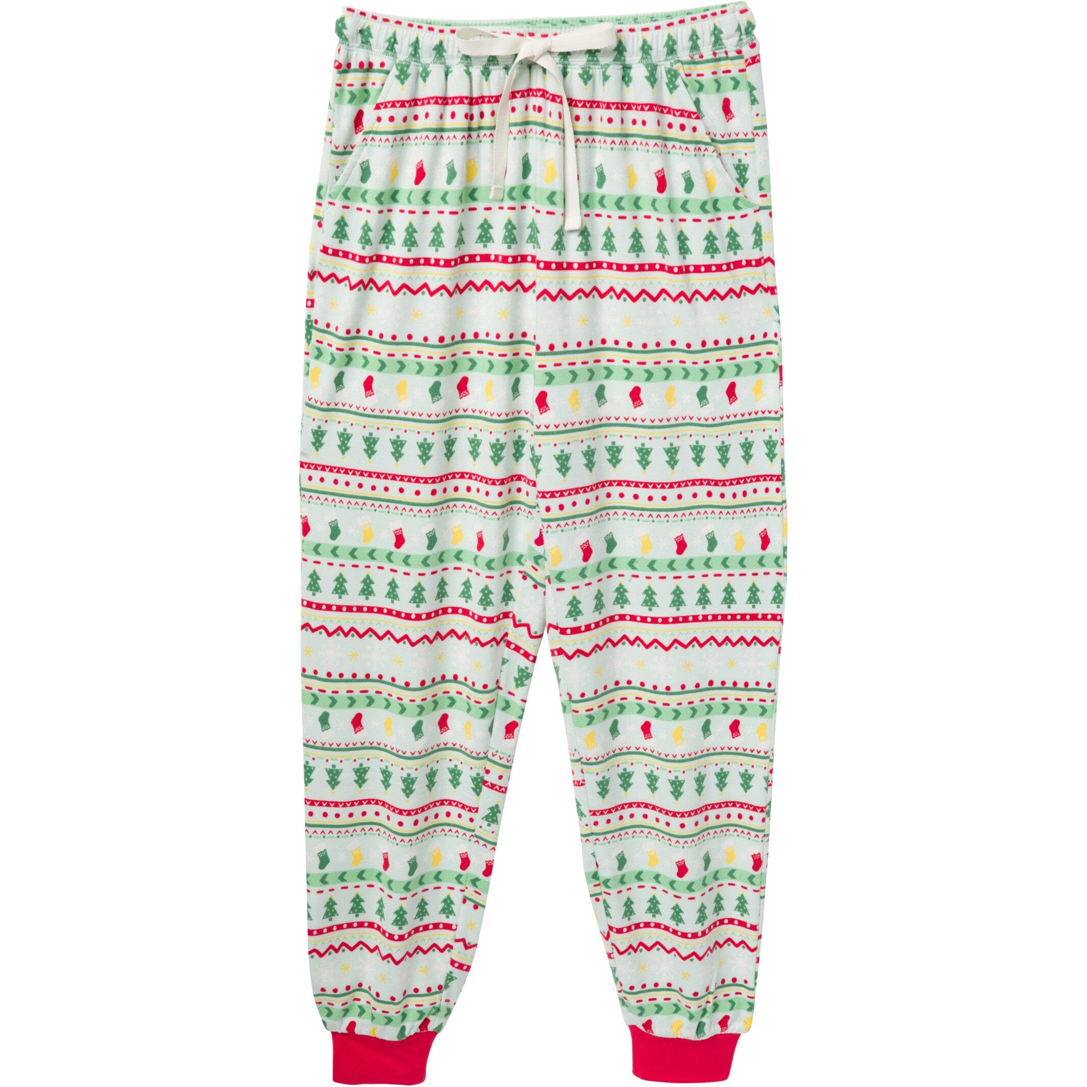 2-Piece Women's Oh What Fun Fair Isle Hacci Pajama Set - Image 8