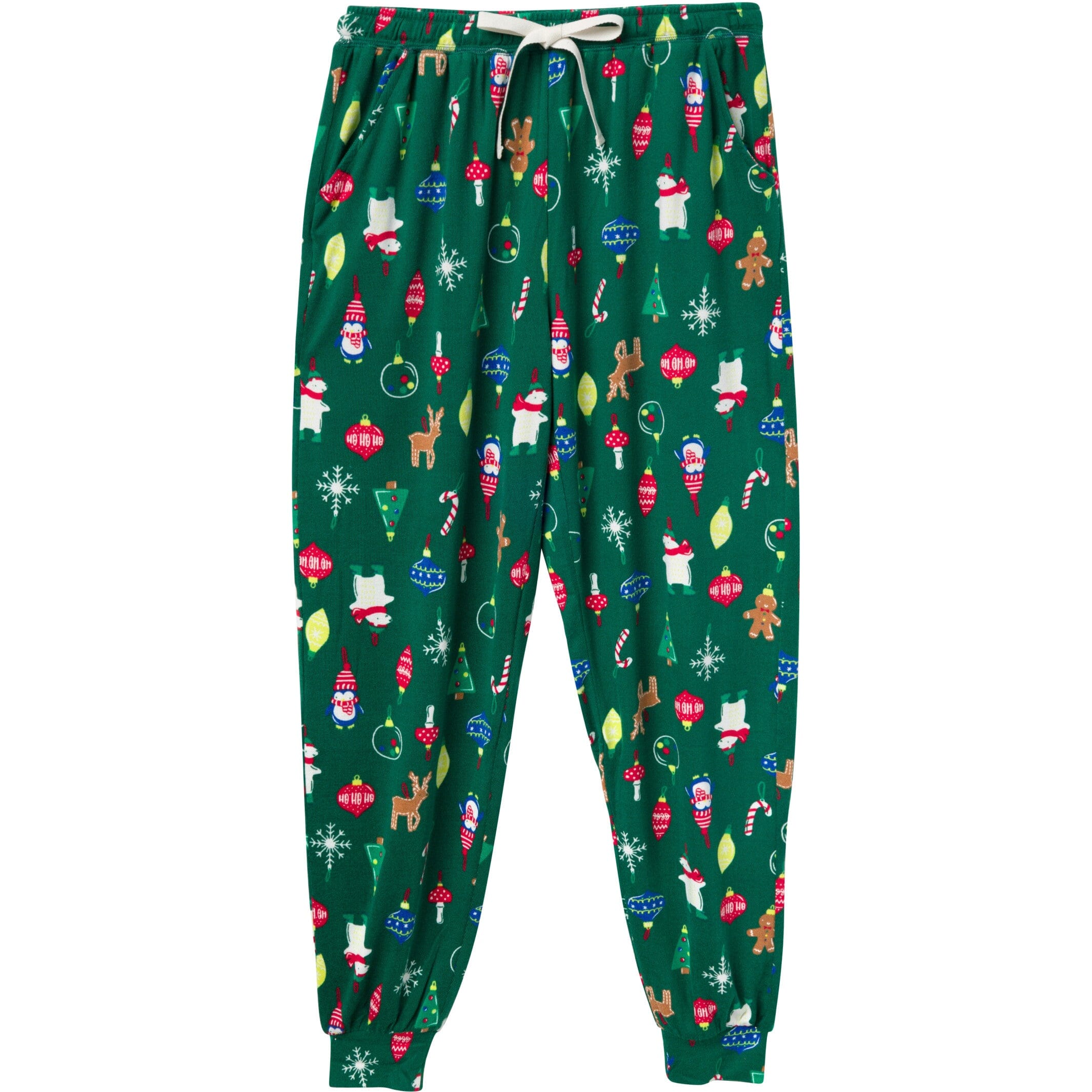 2-Piece Women's Ornaments Hacci Pajama Set - Image 5