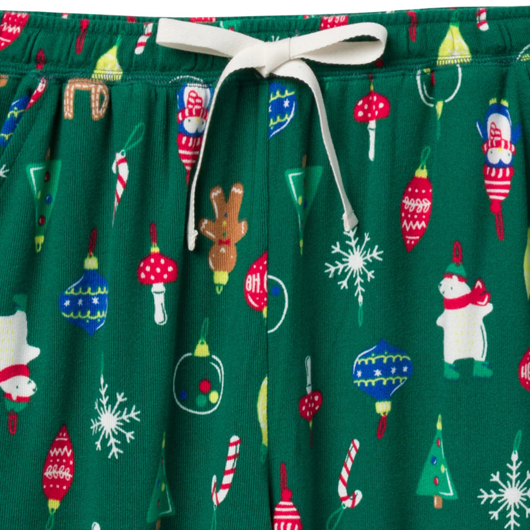 2-Piece Women's Ornaments Hacci Pajama Set - Image 6