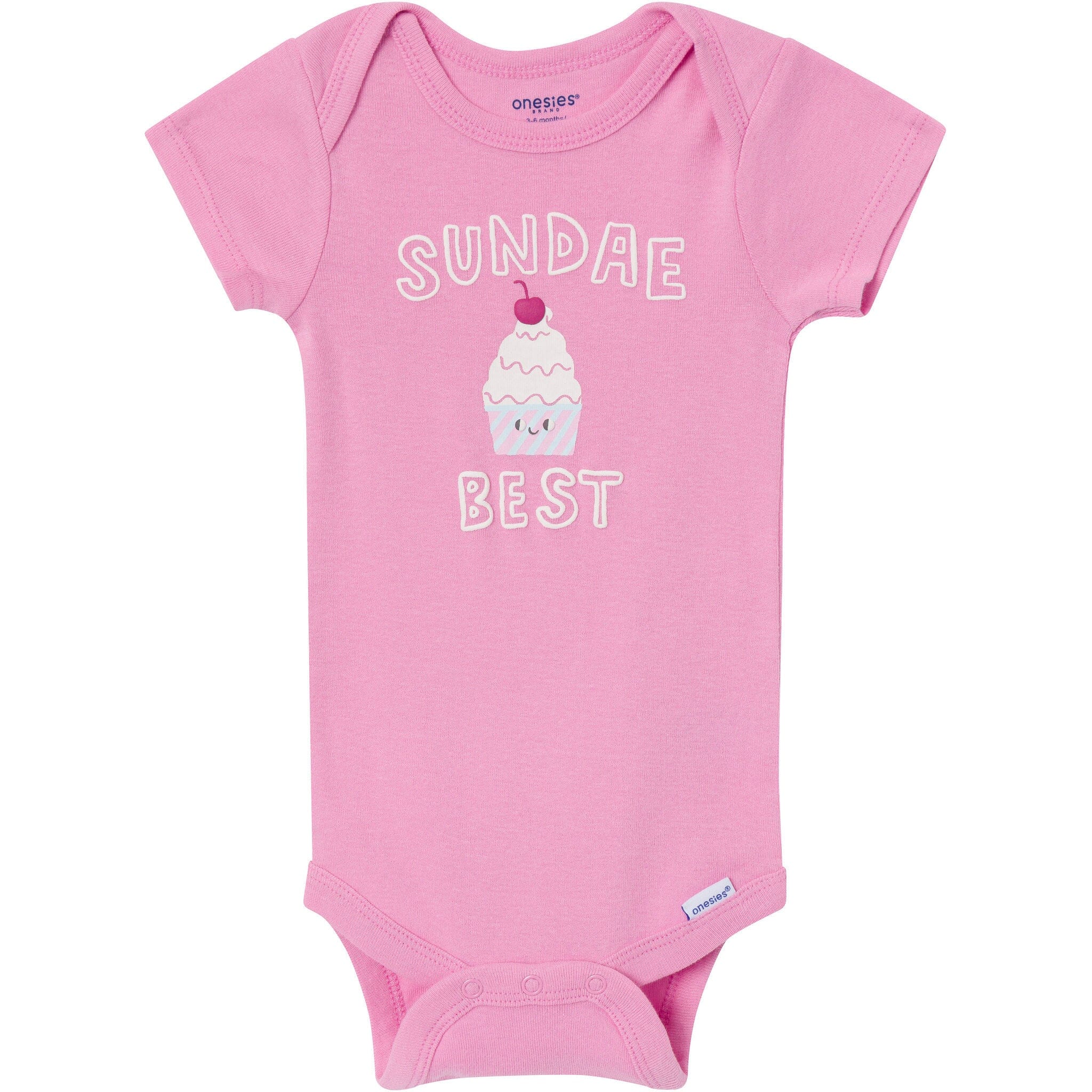 6-Piece Baby Girls Sweet Treats Bodysuit & Active Pant Set - Image 4