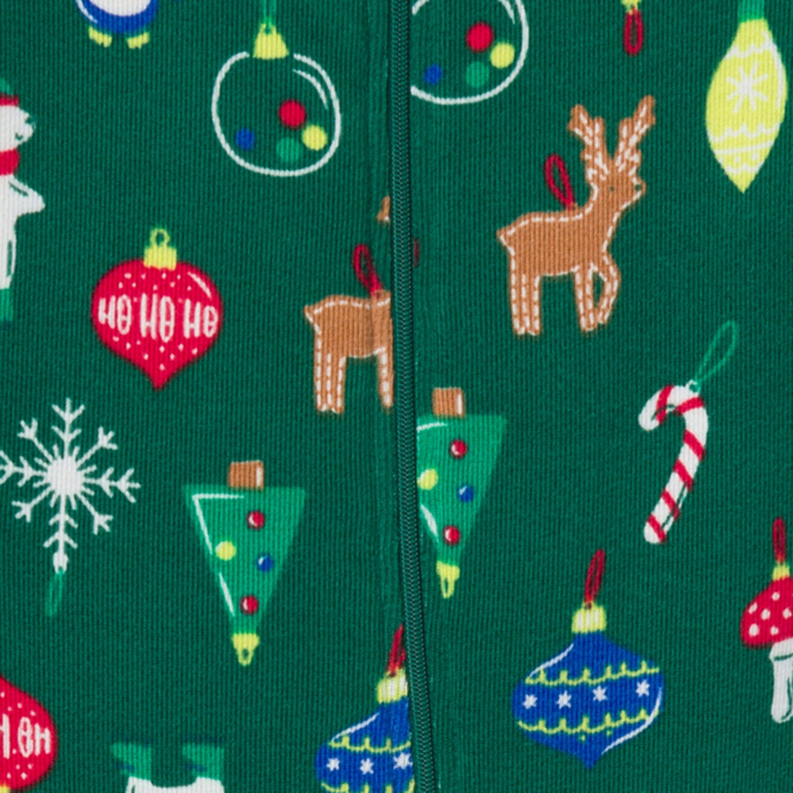 Baby & Toddler Neutral Ornaments Snug Fit Footed Pajamas - Image 5