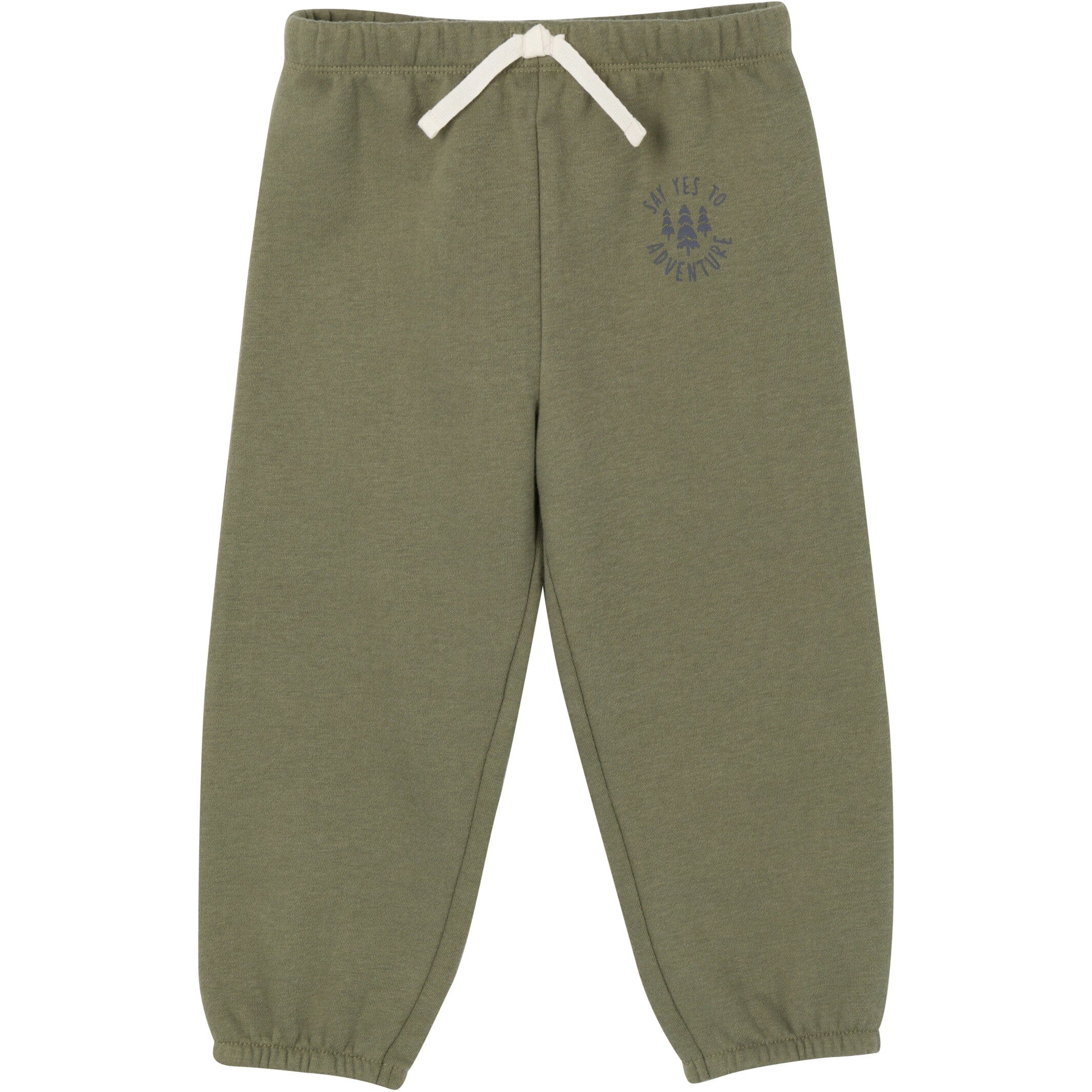 2-Piece Baby & Toddler Boys Olive Adventure Sweatshirt & Pant Set - Image 5