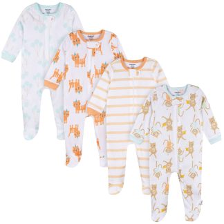 4-Pack Baby Neutral Party Sleep 'N Play