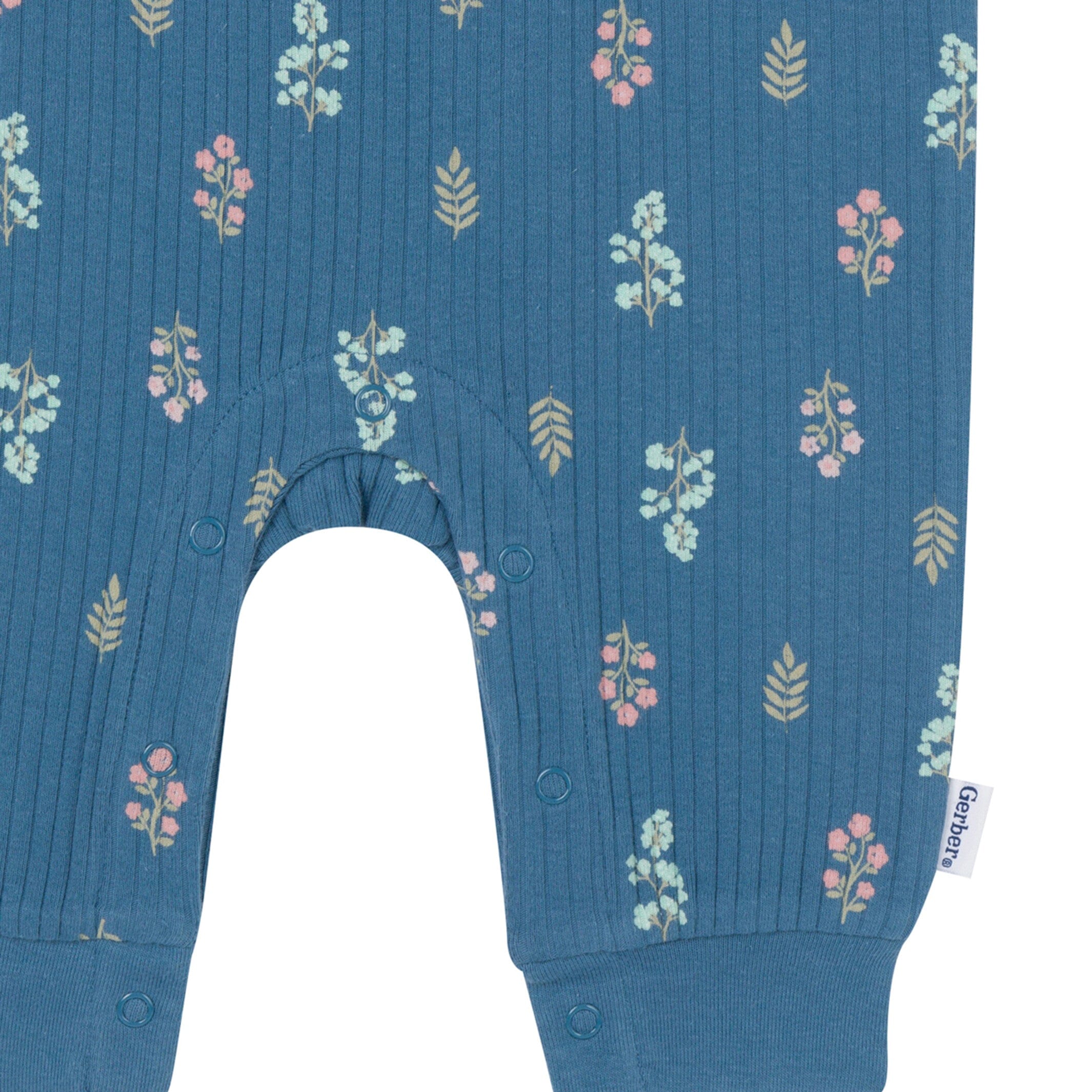 Baby Girls Garden Floral Romper - Image 6