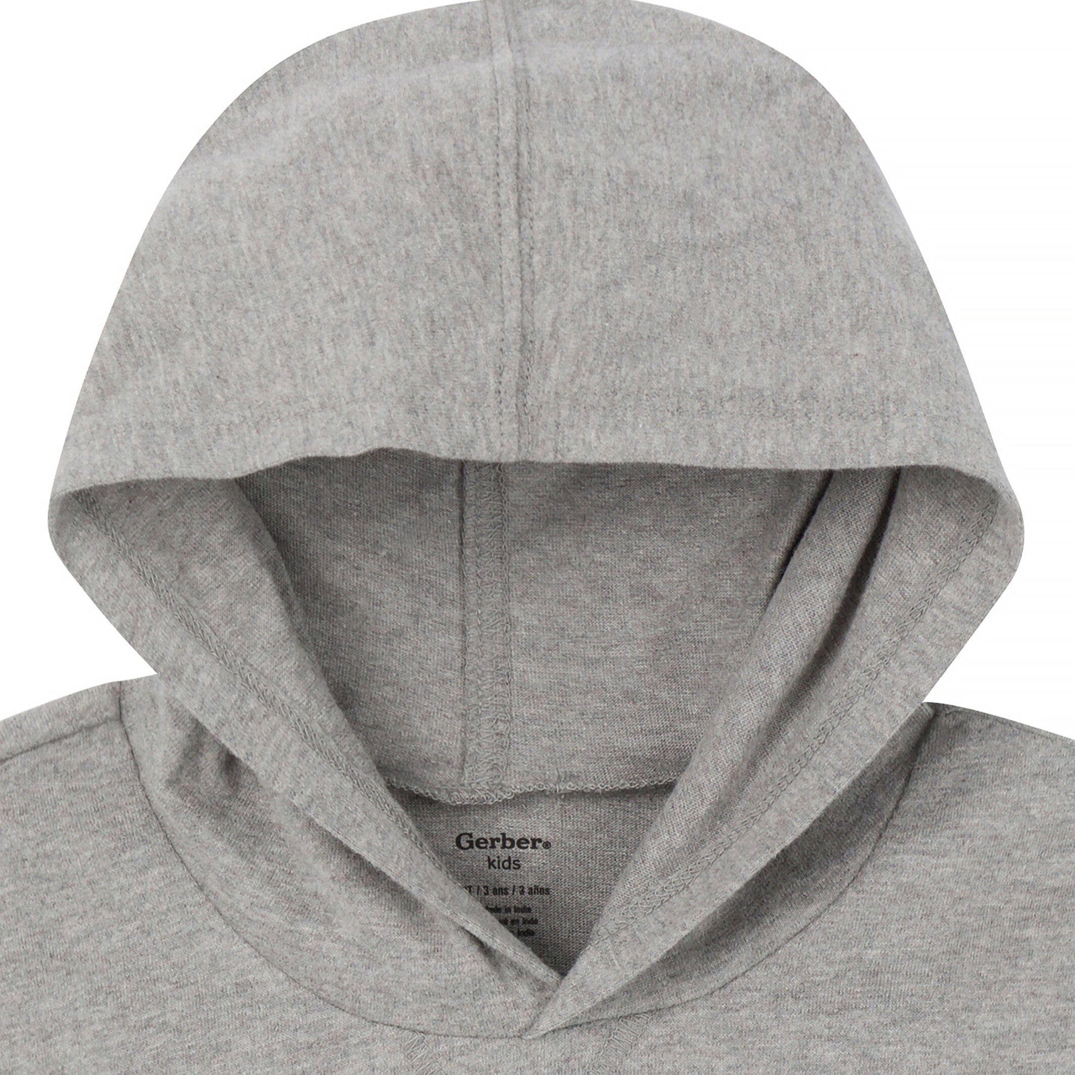3-Piece Toddler Boys Good Vibes Tee, Hooded Top and Joggers Set - Image 3