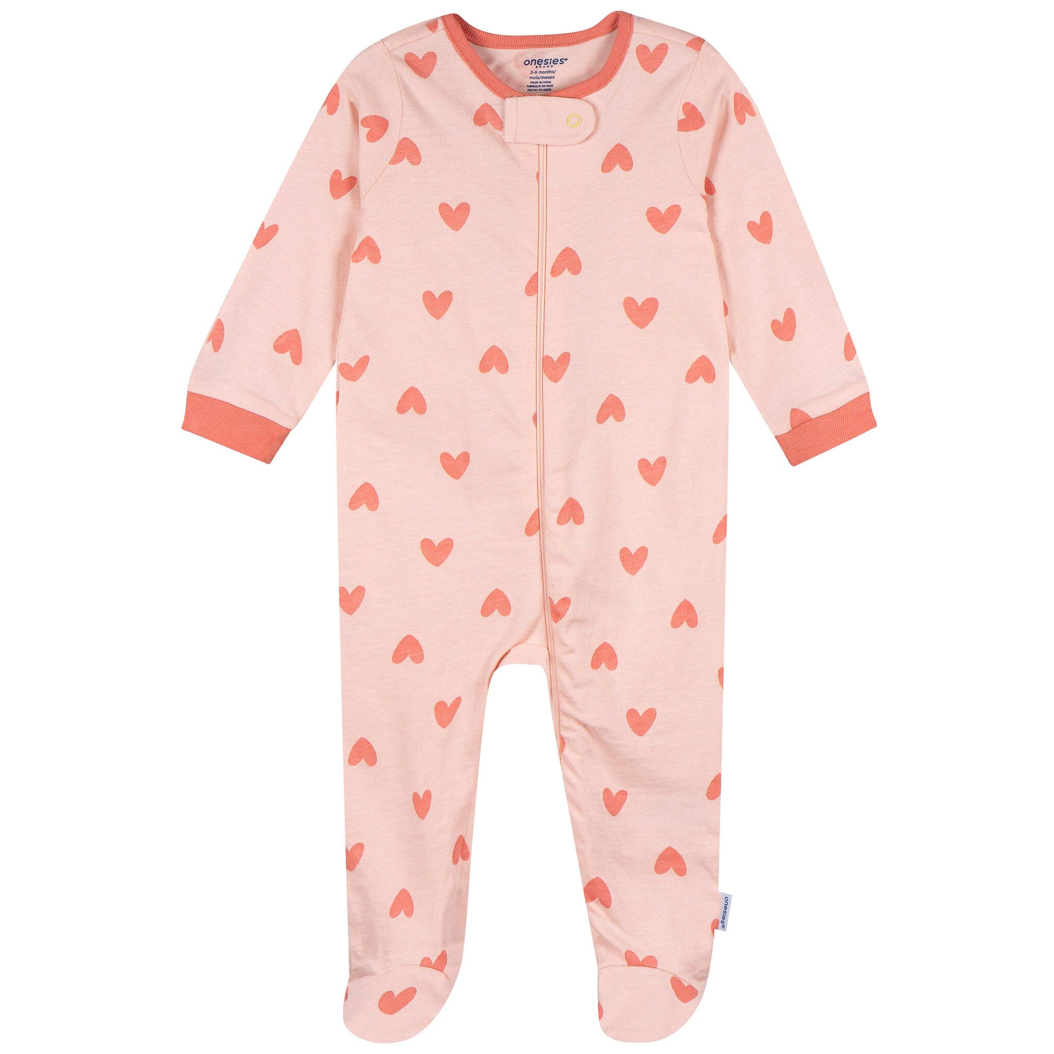 4-Pack Baby Girls Strawberry Sleep 'N Play - Image 3