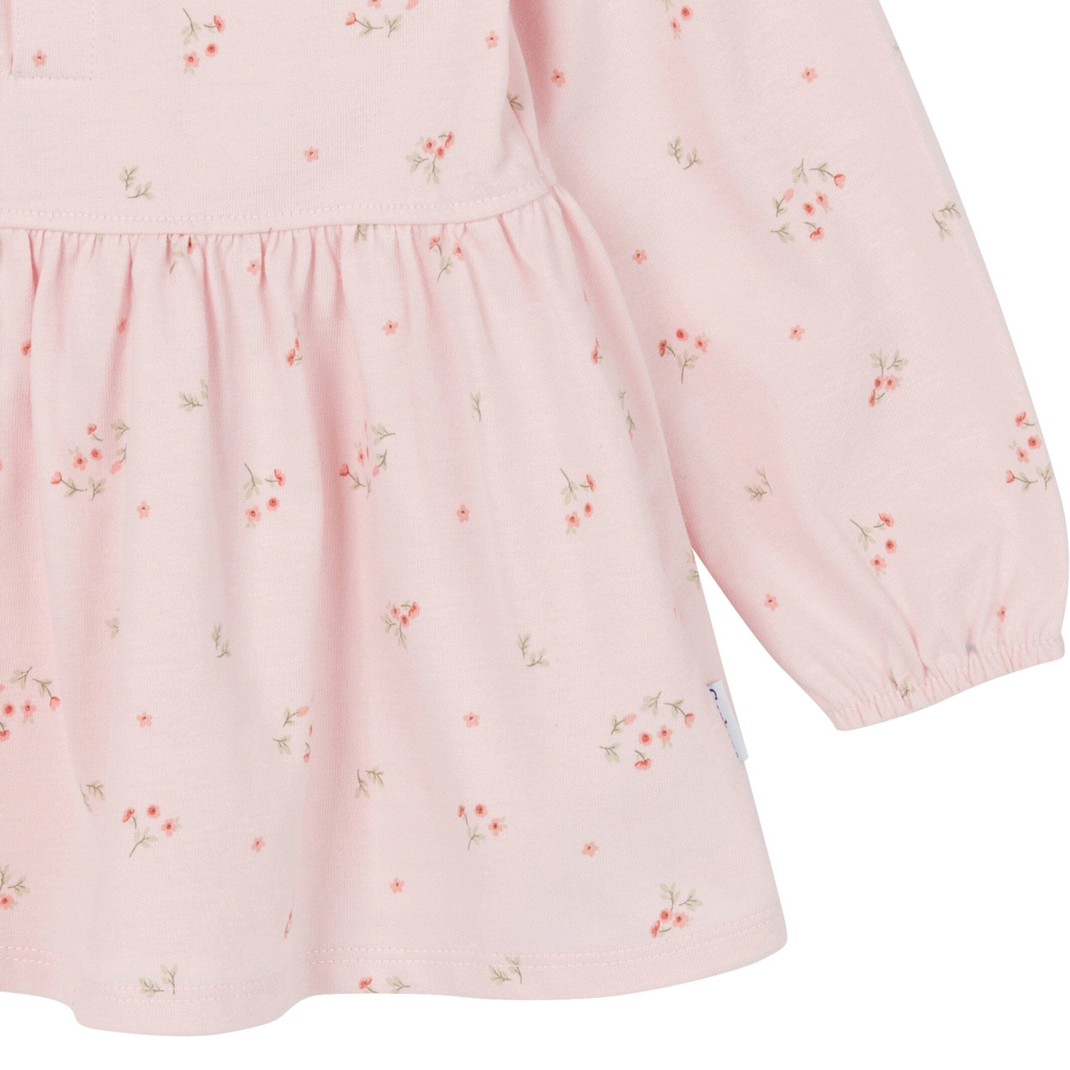3-Piece Toddler Girls Pink Tunics and Leggings - Image 4