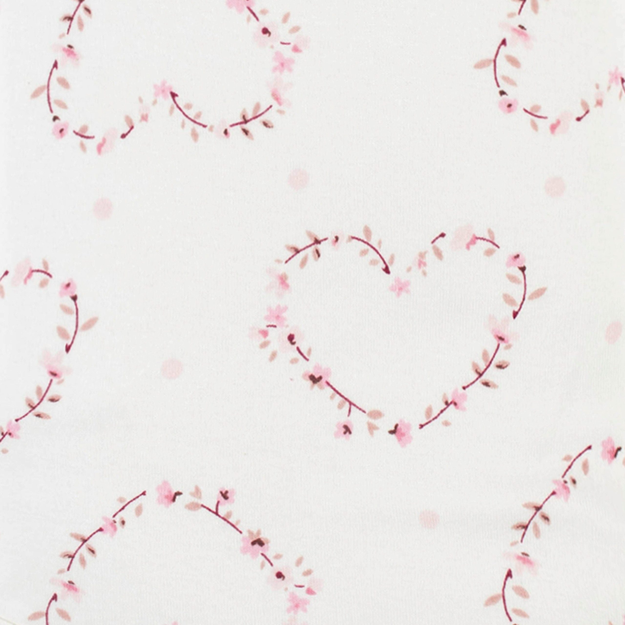 Baby Girls Floral Heart Headband - Image 3