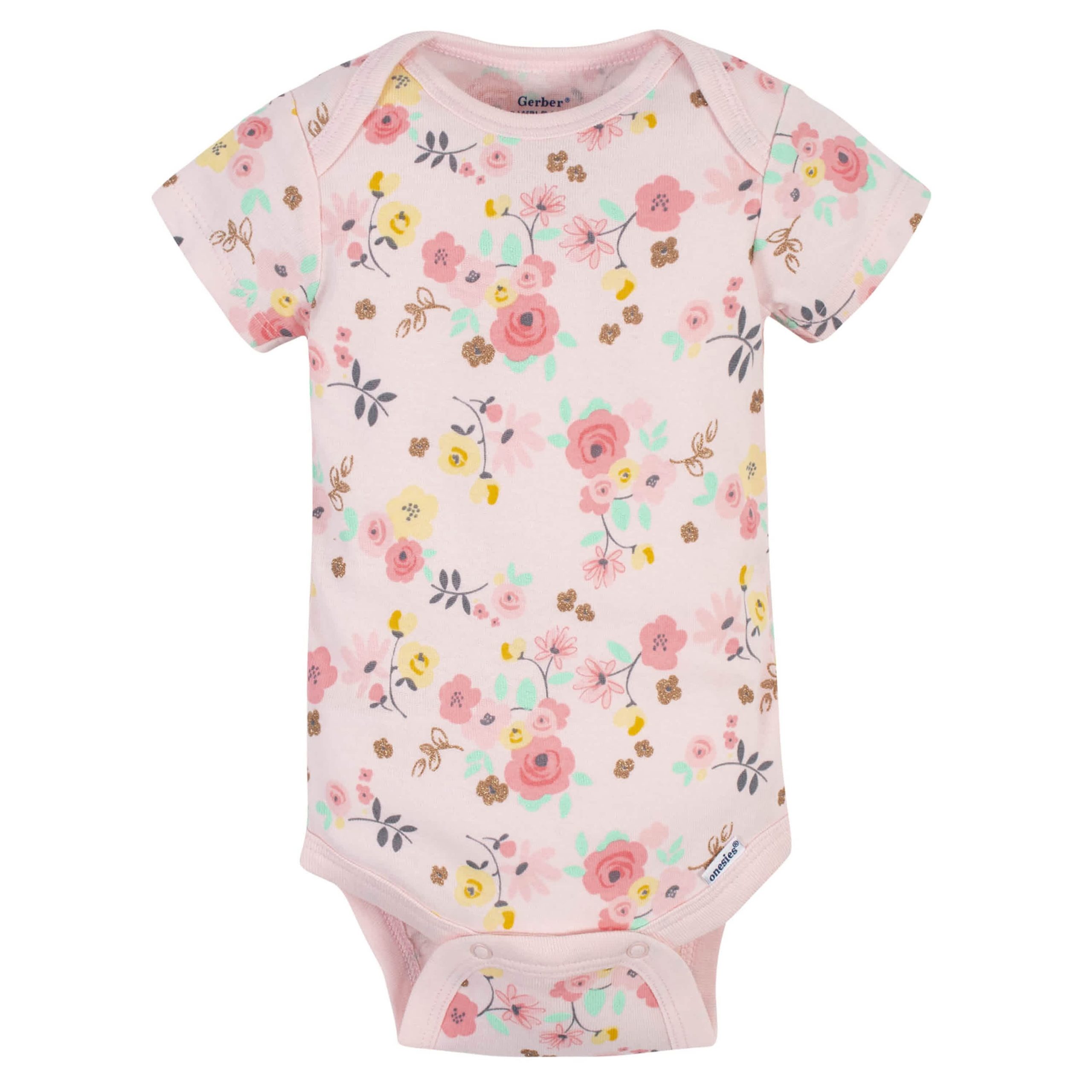6-Piece Baby Girls Love You Onesies® Bodysuits & Take-Me-Home Set - Image 5