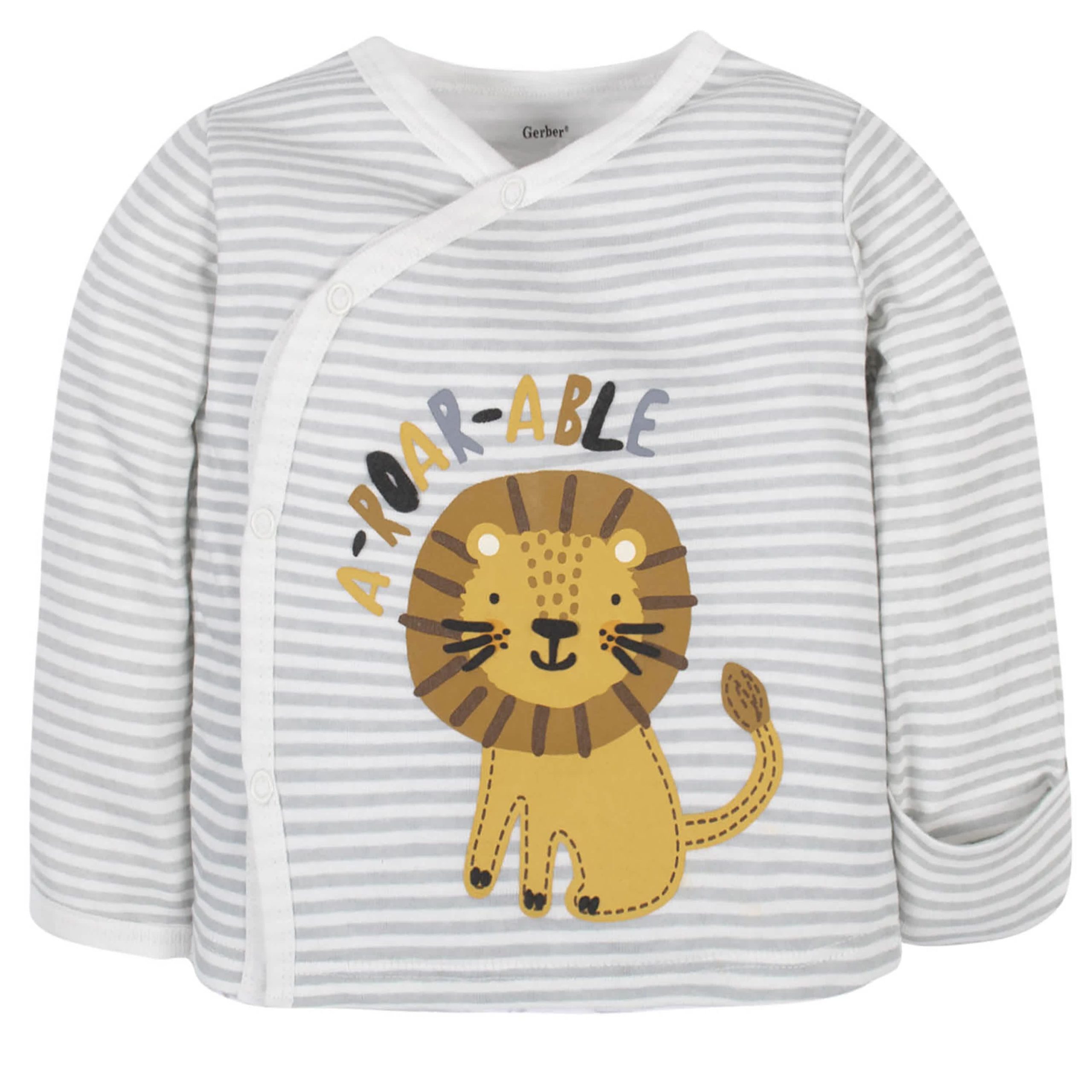 6-Piece Baby Boys Lion Onesies® Bodysuits & Take-Me-Home Set - Image 7