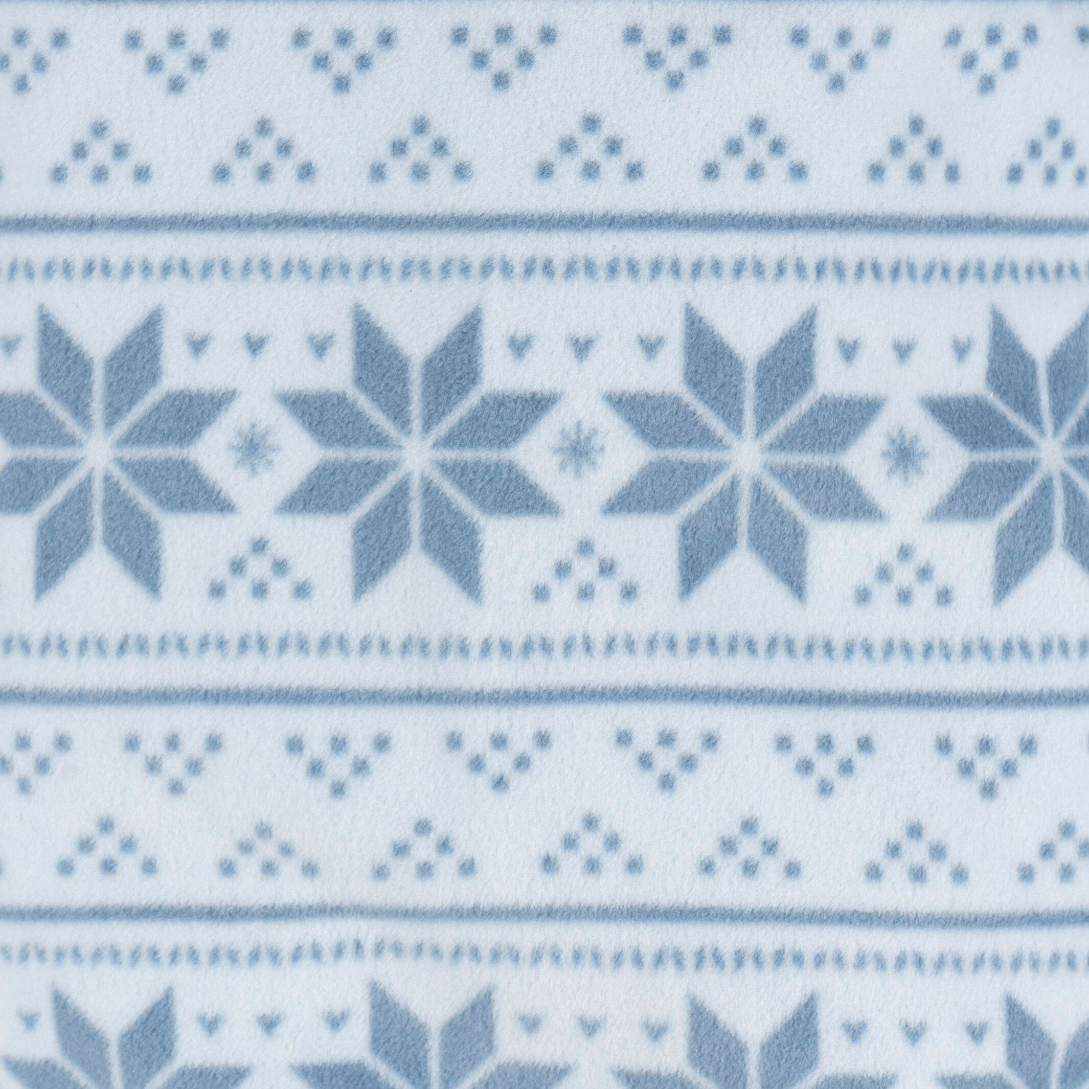 2-Pack Baby & Toddler Boys Dog & Blue Fair Isle Fleece Pajamas - Image 3