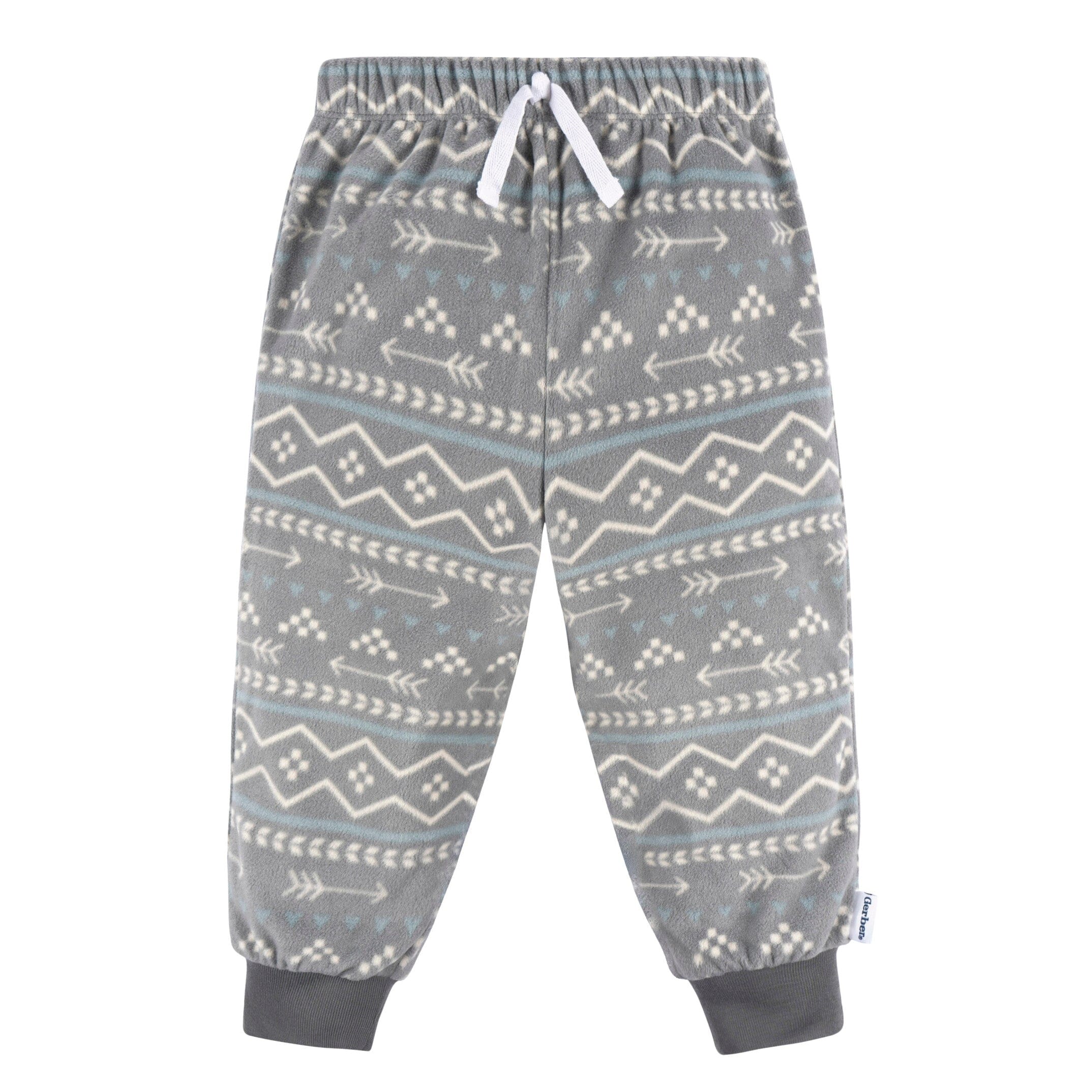2-Piece Infant & Toddler Boys Fair Isle Fleece Pajamas - Image 4