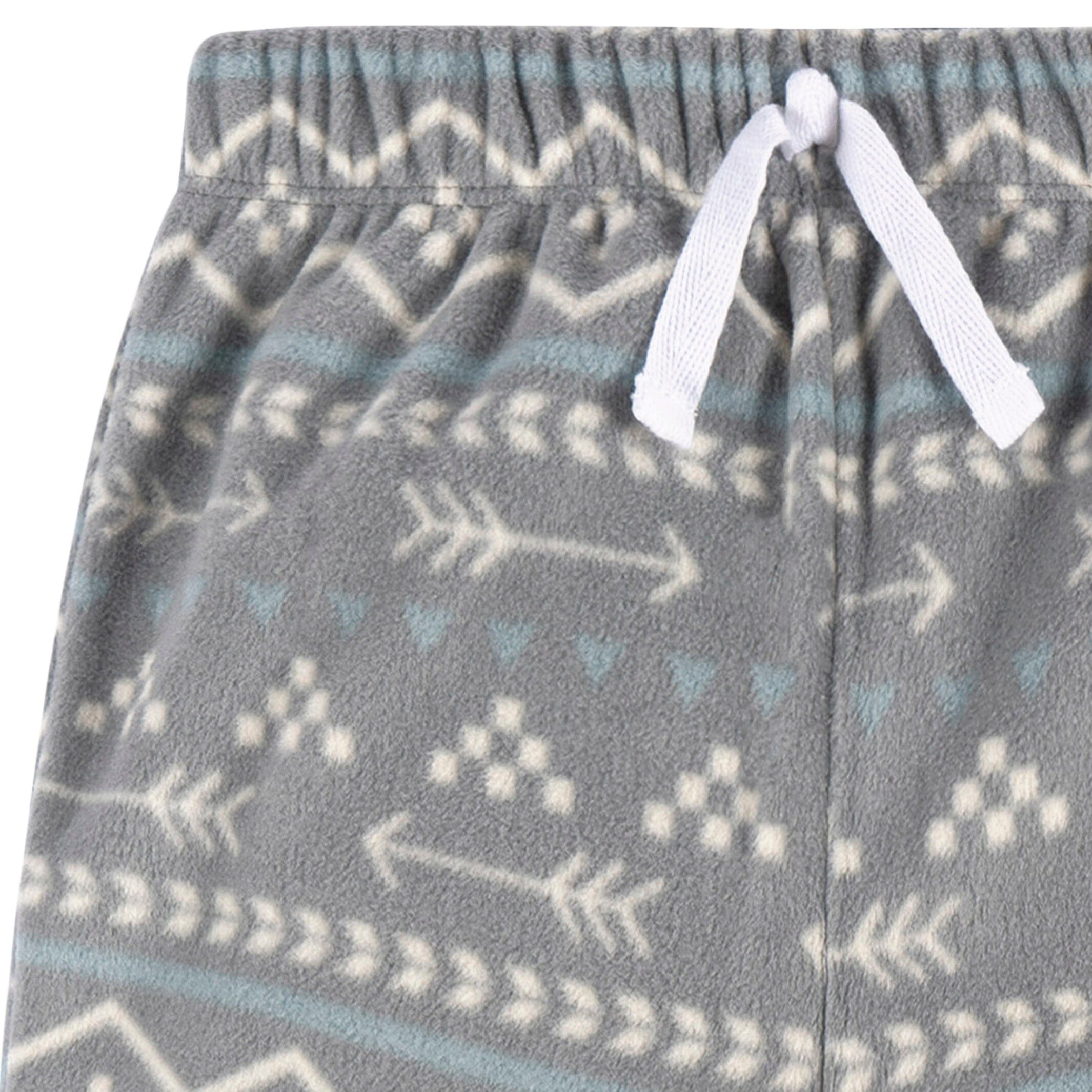 2-Piece Infant & Toddler Boys Fair Isle Fleece Pajamas - Image 7