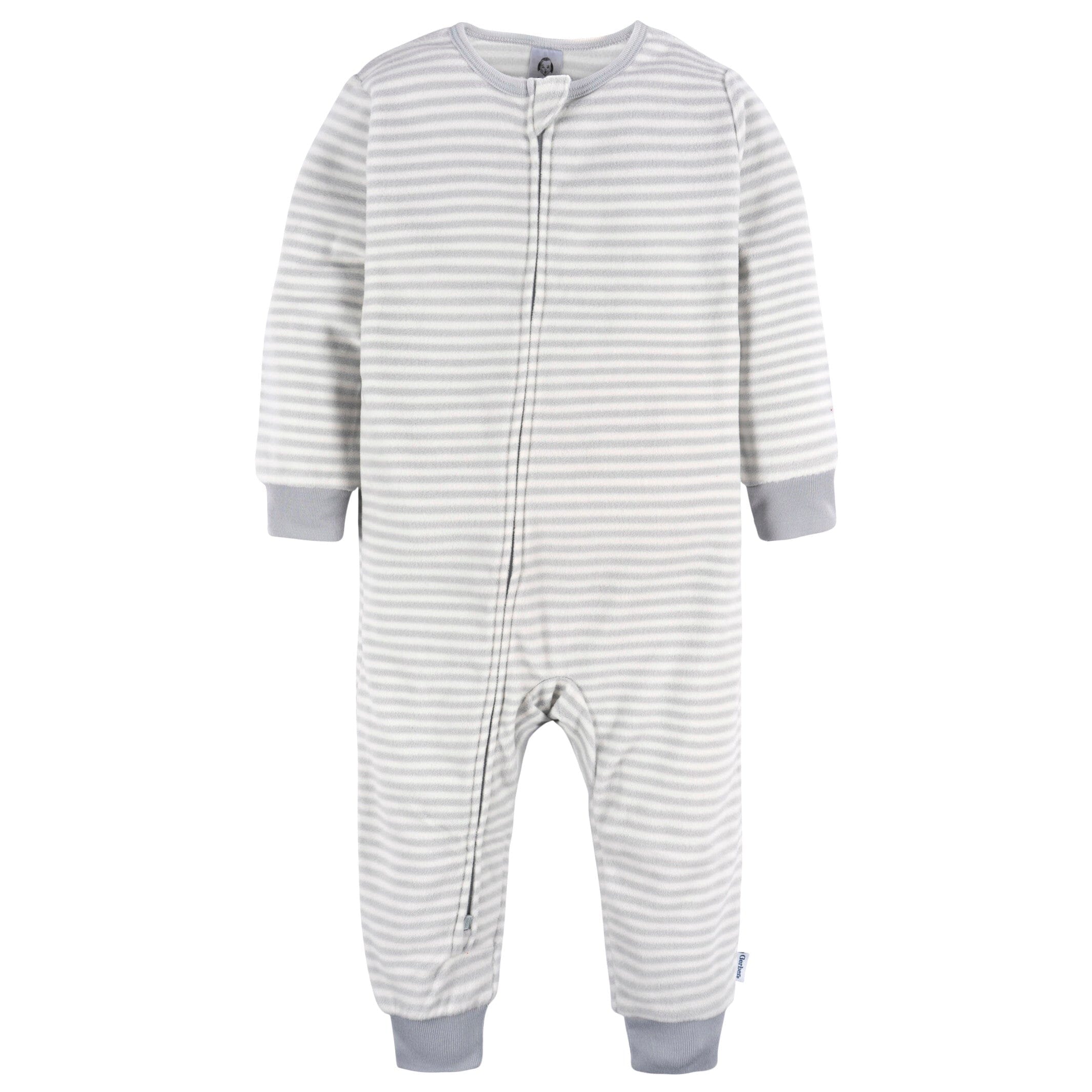3-Pack Infant & Toddler Neutral Cactus Footless Fleece Pajamas - Image 6