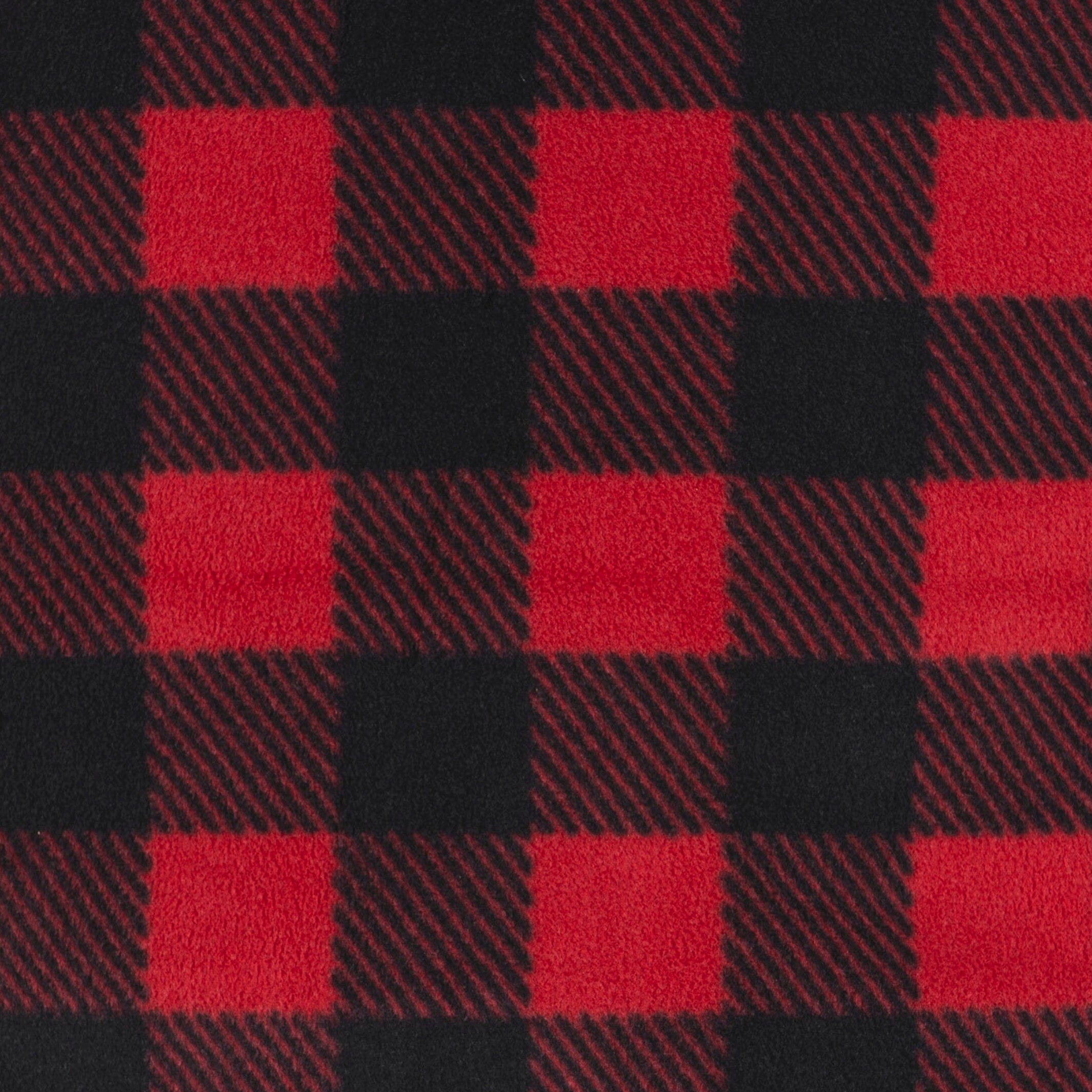 2-Pack Baby & Toddler Neutral Buffalo Plaid & Trees Fleece Pajamas - Image 5