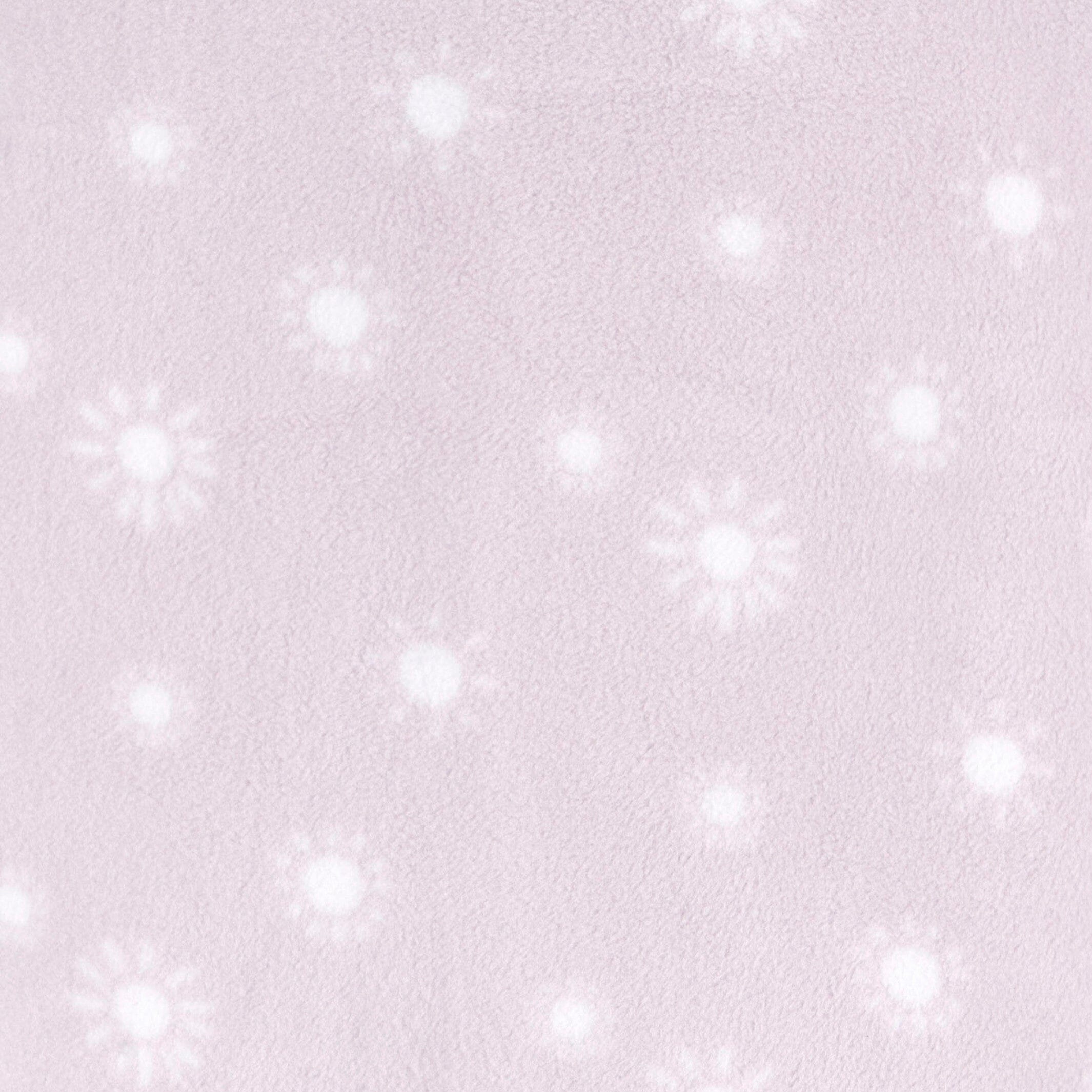 2-Pack Baby & Toddler Girls Purple Rainbows Fleece Pajamas - Image 5