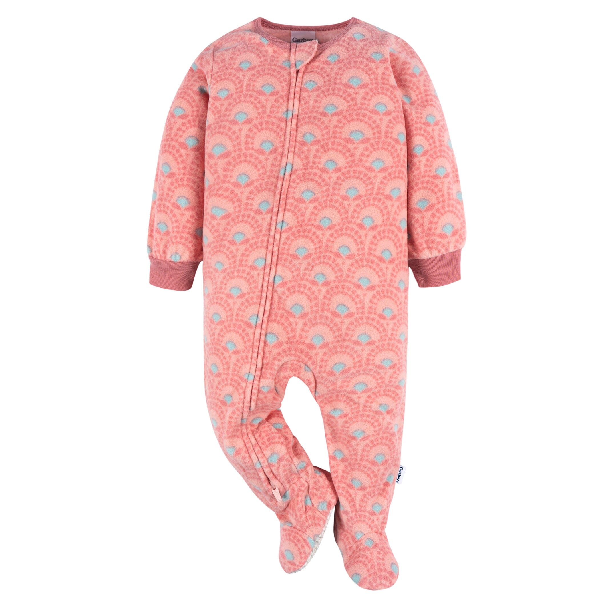 2-Pack Baby & Toddler Girls Pink Flamingos Fleece Pajamas - Image 3