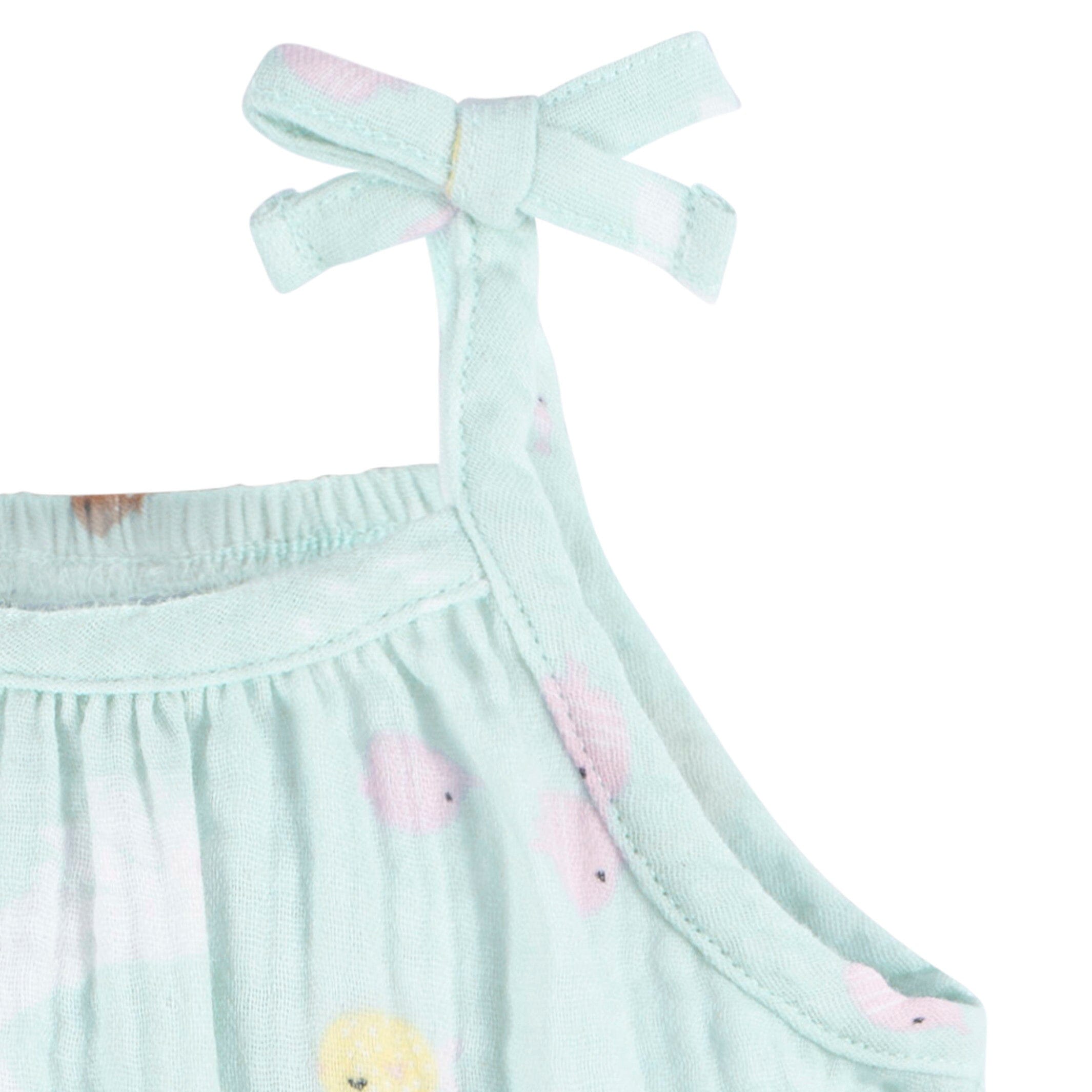 Baby Girls Ocean Bubble Romper - Image 3