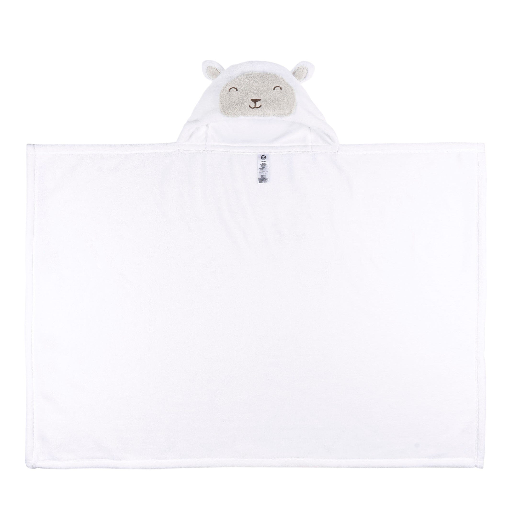 Embroidered 2-Piece Lamb Wearable Blanket & Security Blanket Set - Image 5