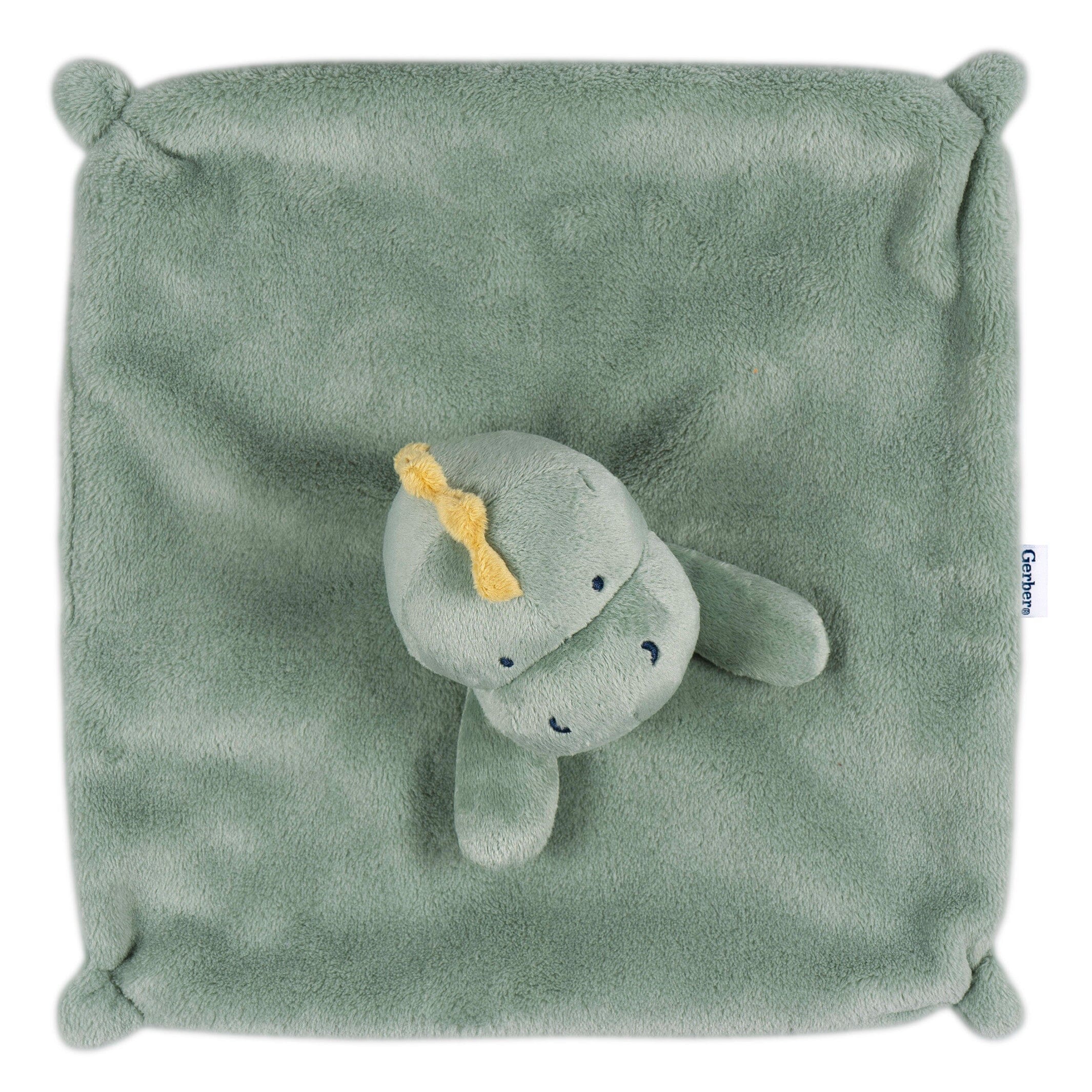 Embroidered 2-Piece Wearable Dino Blanket & Security Blanket Set Hooded - Image 9