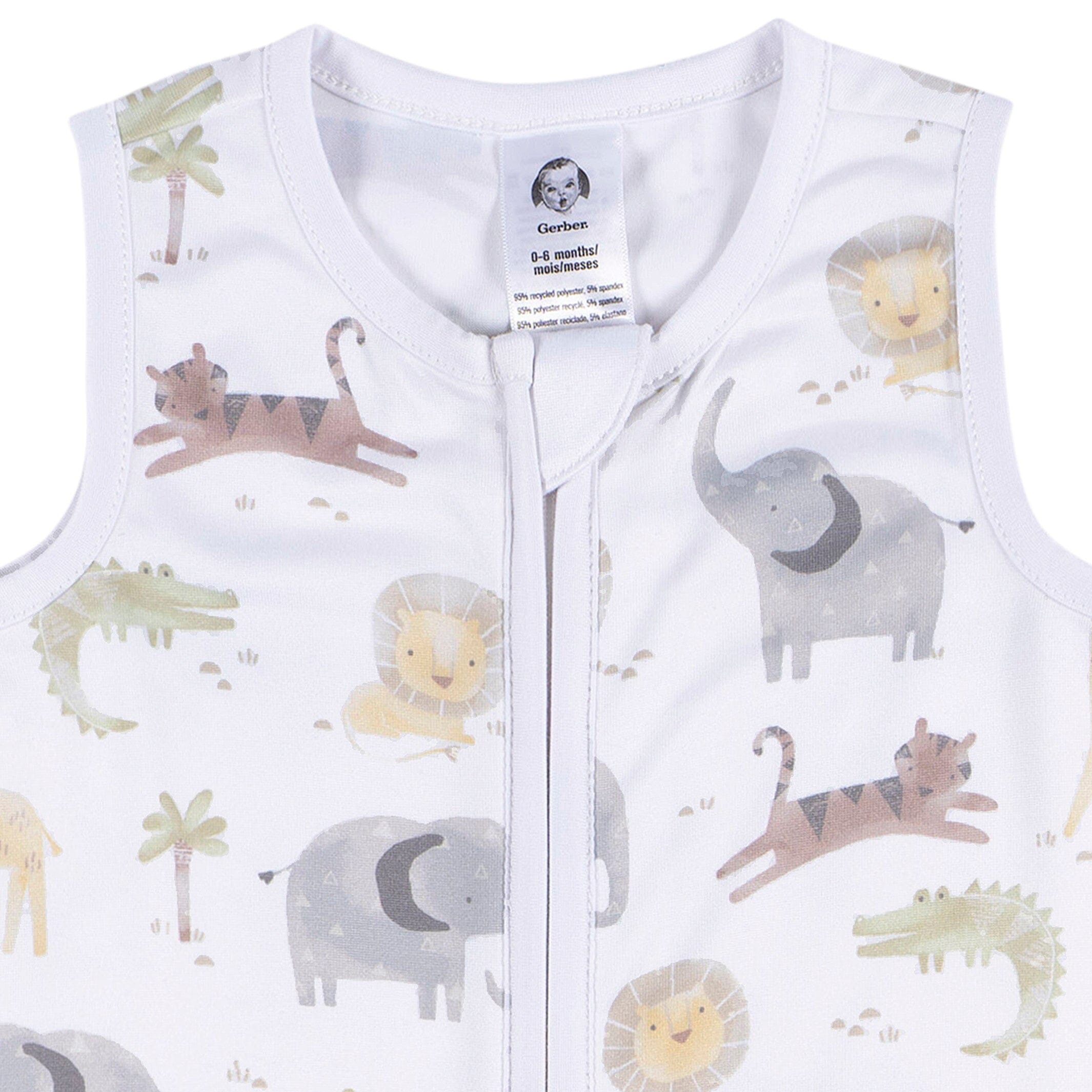 Baby Neutral Animal Geo Sleepbag Wearable Blanket - Image 2