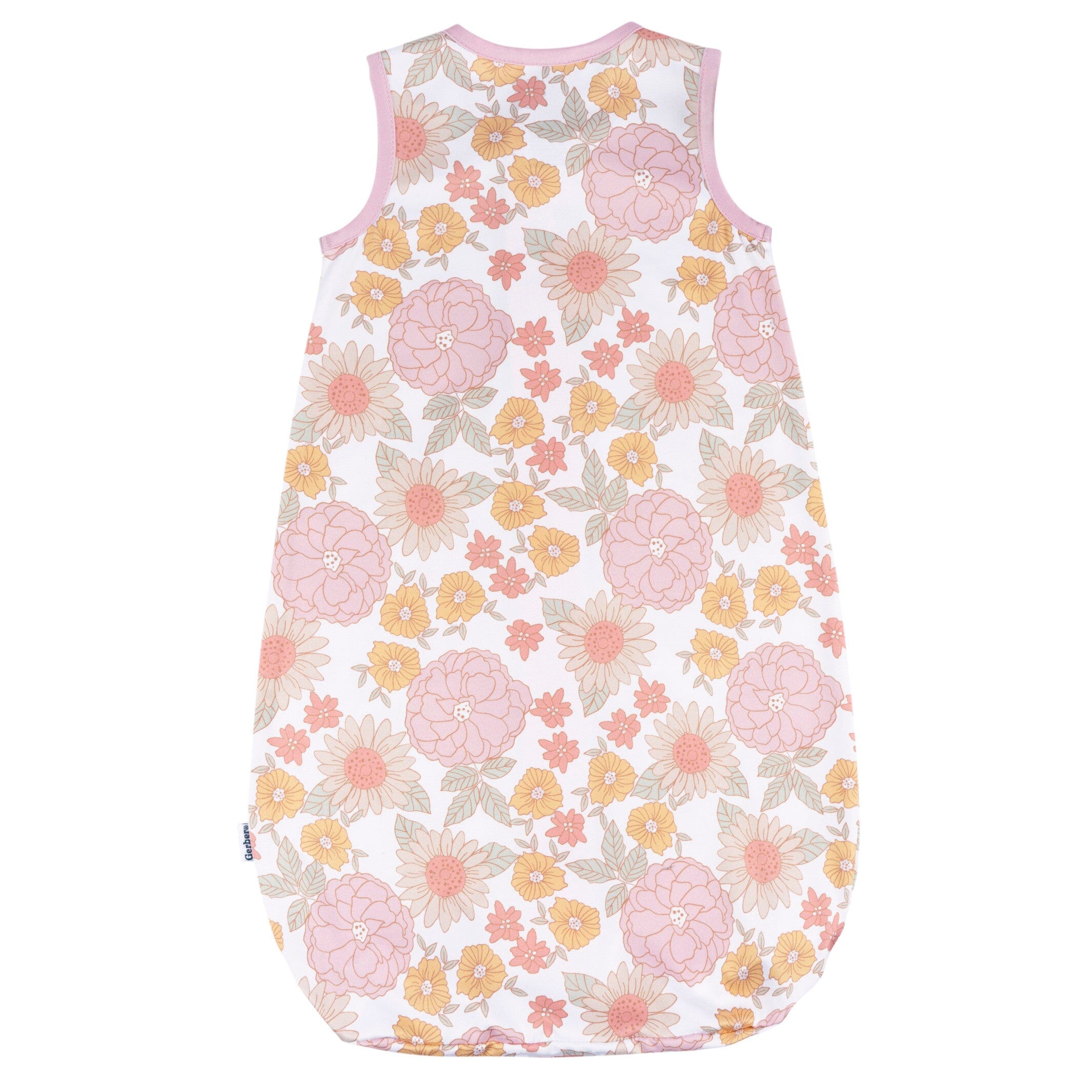 Baby Girls Retro Floral Sleepbag Wearable Blanket - Image 5