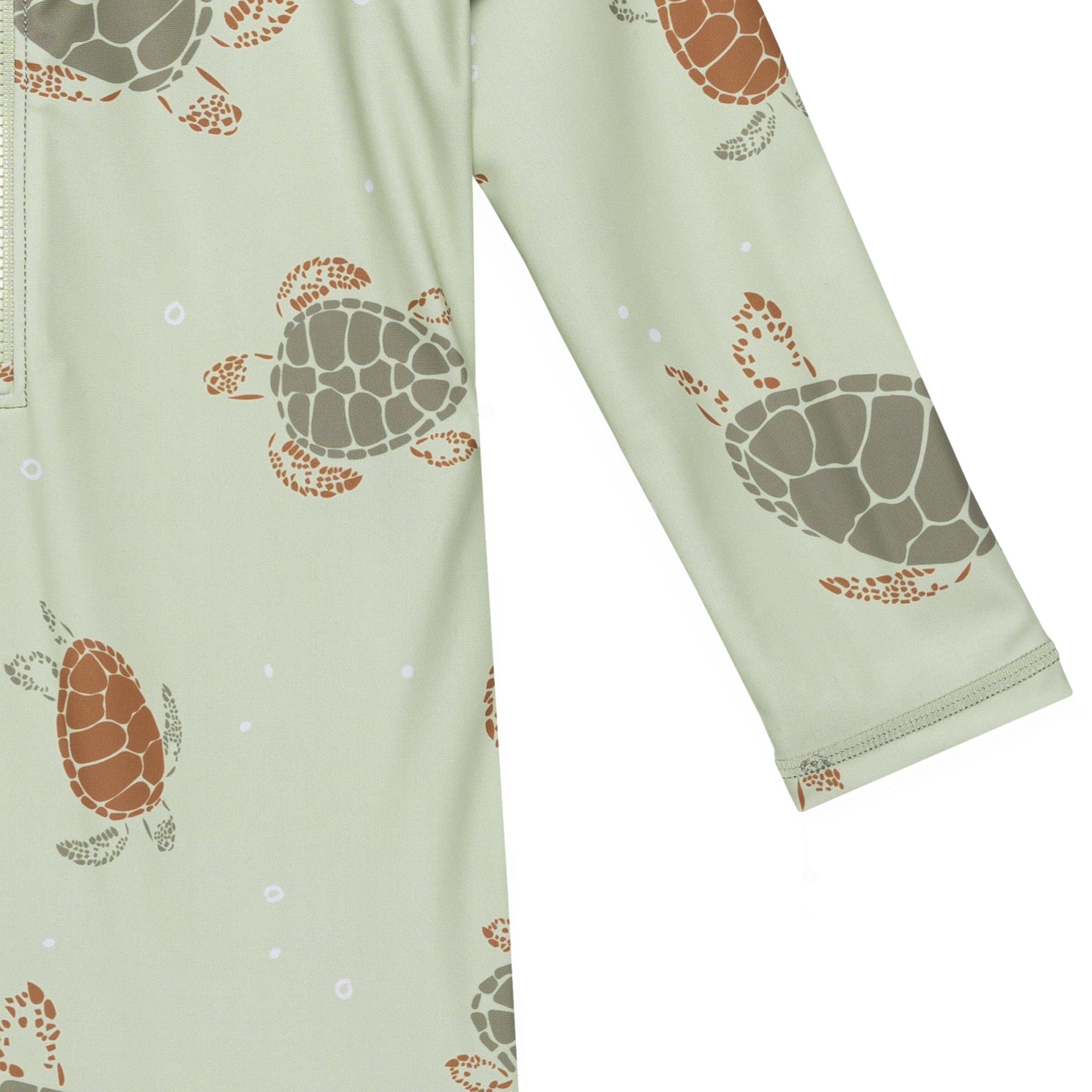 Toddler Boys UPF 50+ Turtle Rash Guard - Image 3