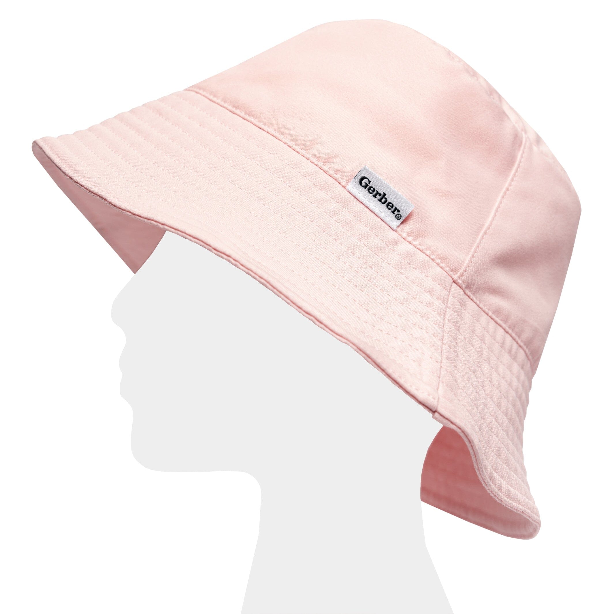 Toddler Neutral UPF 50+ Blush Sun Hat - Image 5