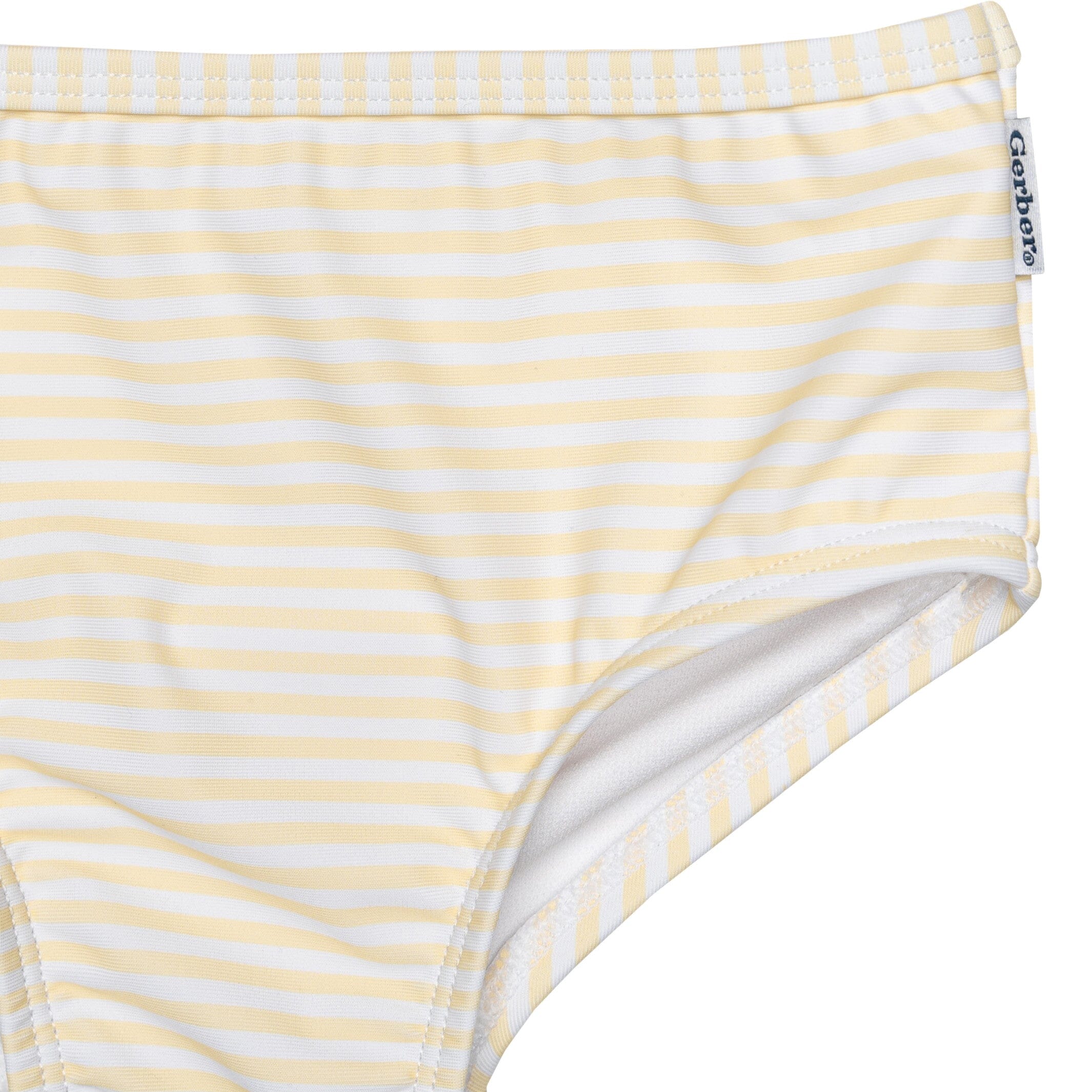 2-Piece Infant and Toddler Girls UPF 50+ Tropical Rash Guard & Swim Bottoms Set - Image 4