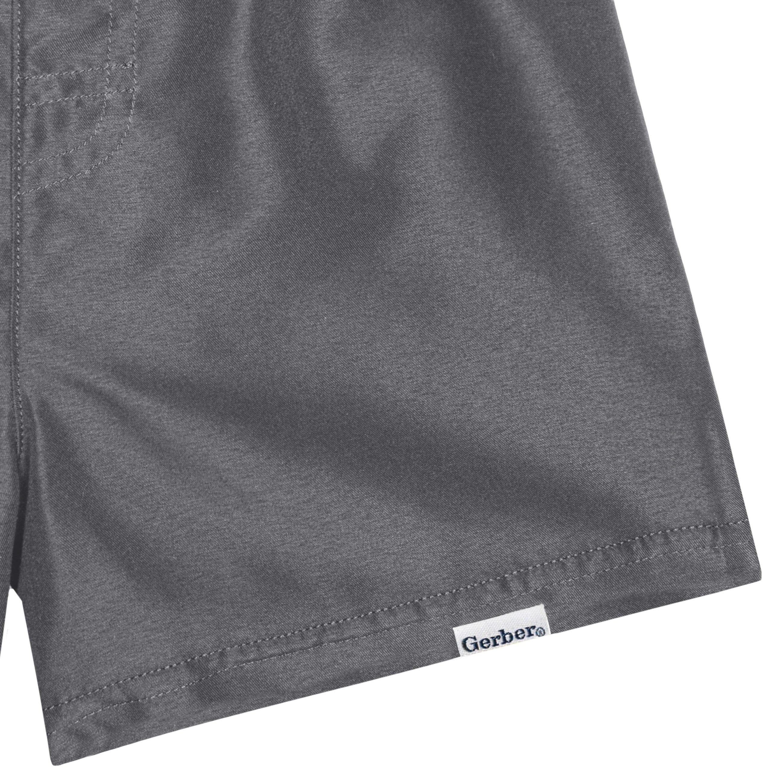 2-Pack Baby & Toddler Boys UPF 50+ Palm Tree Swim Trunks - Image 9