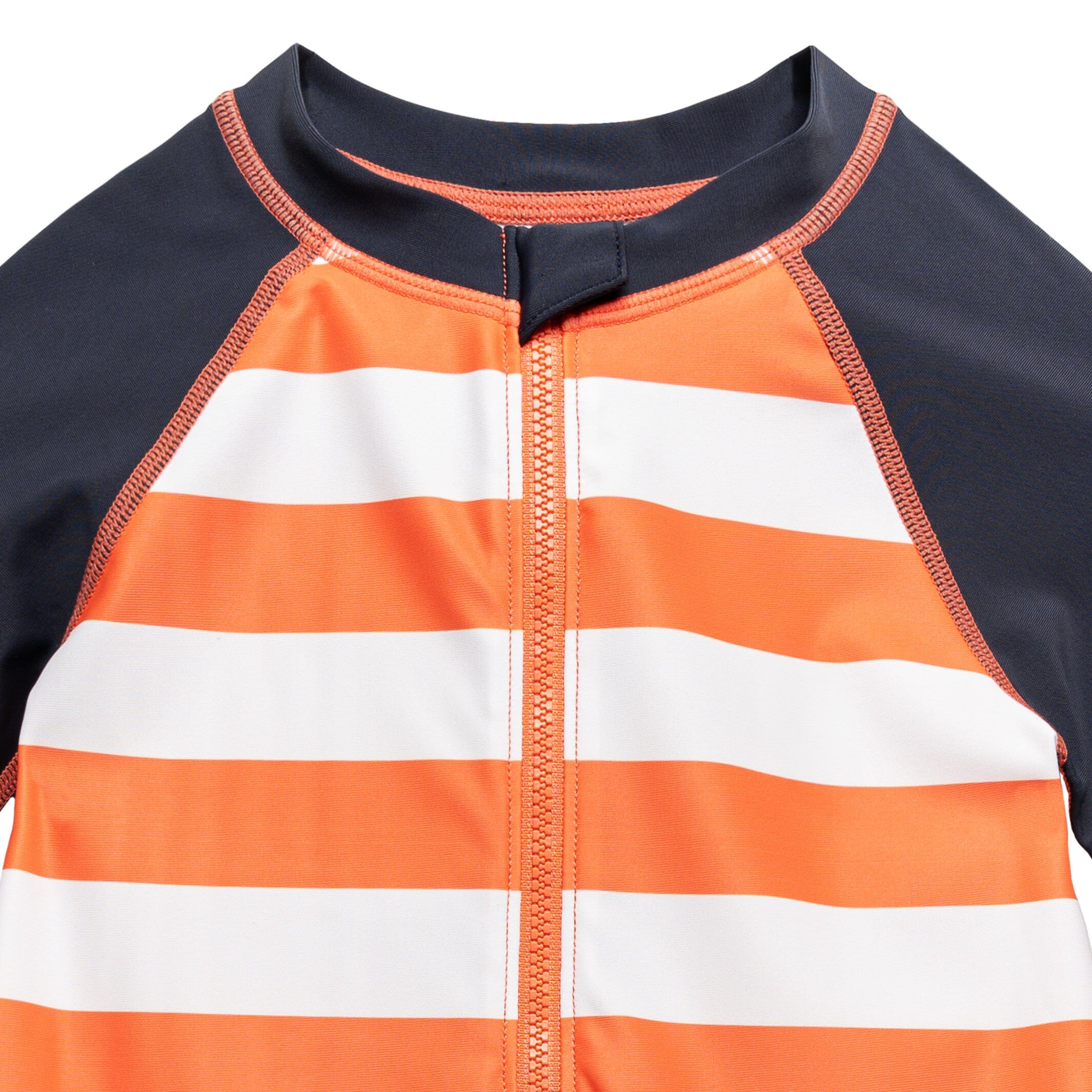 Toddler Boys UPF 50+ Stripe Rash Guard - Image 4