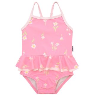 Baby Girls UPF 50+ Daisies One-Piece Swimsuit