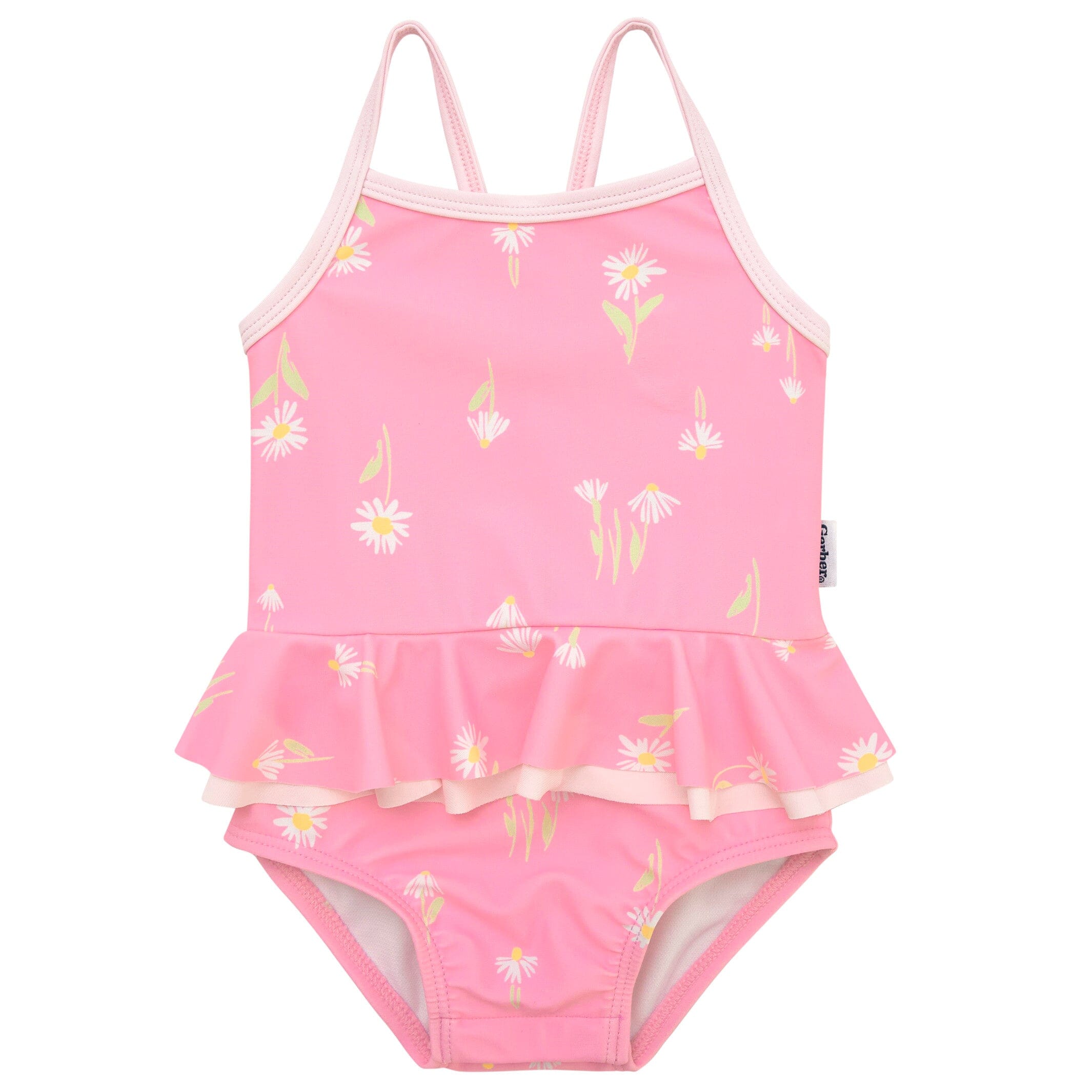 Baby Girls UPF 50+ Daisies One-Piece Swimsuit