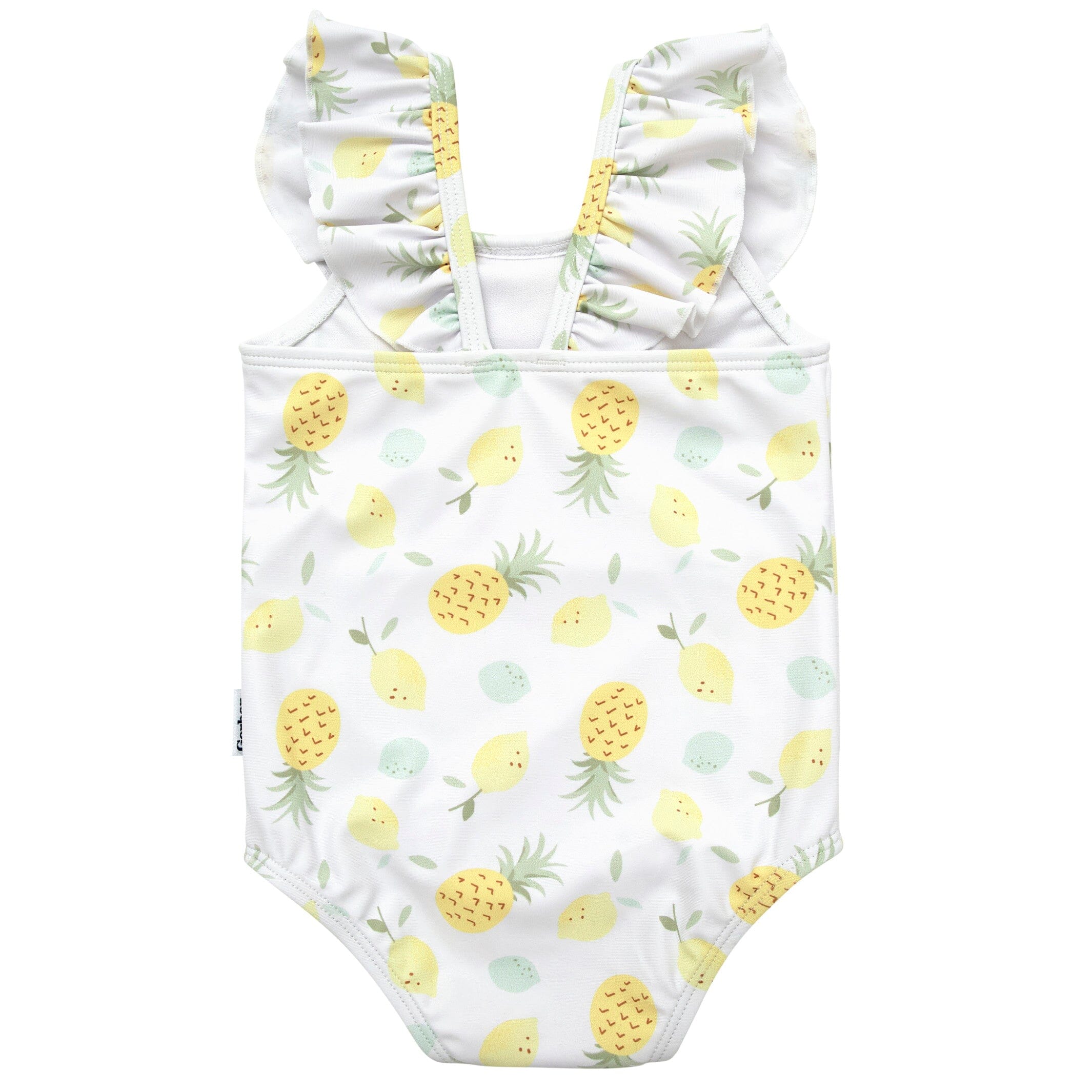 Baby Girls UPF 50+ Pineapples One-Piece Swimsuit - Image 5