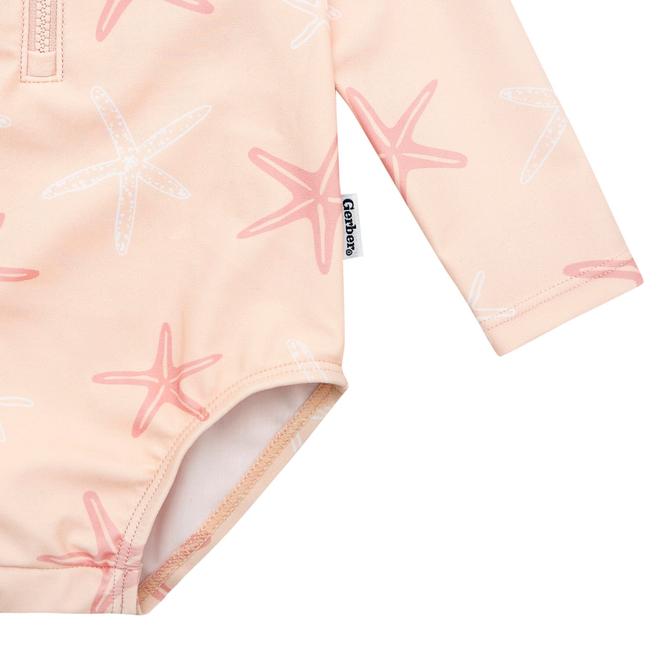 Baby Girls UPF 50+ Starfish Rash Guard - Image 5