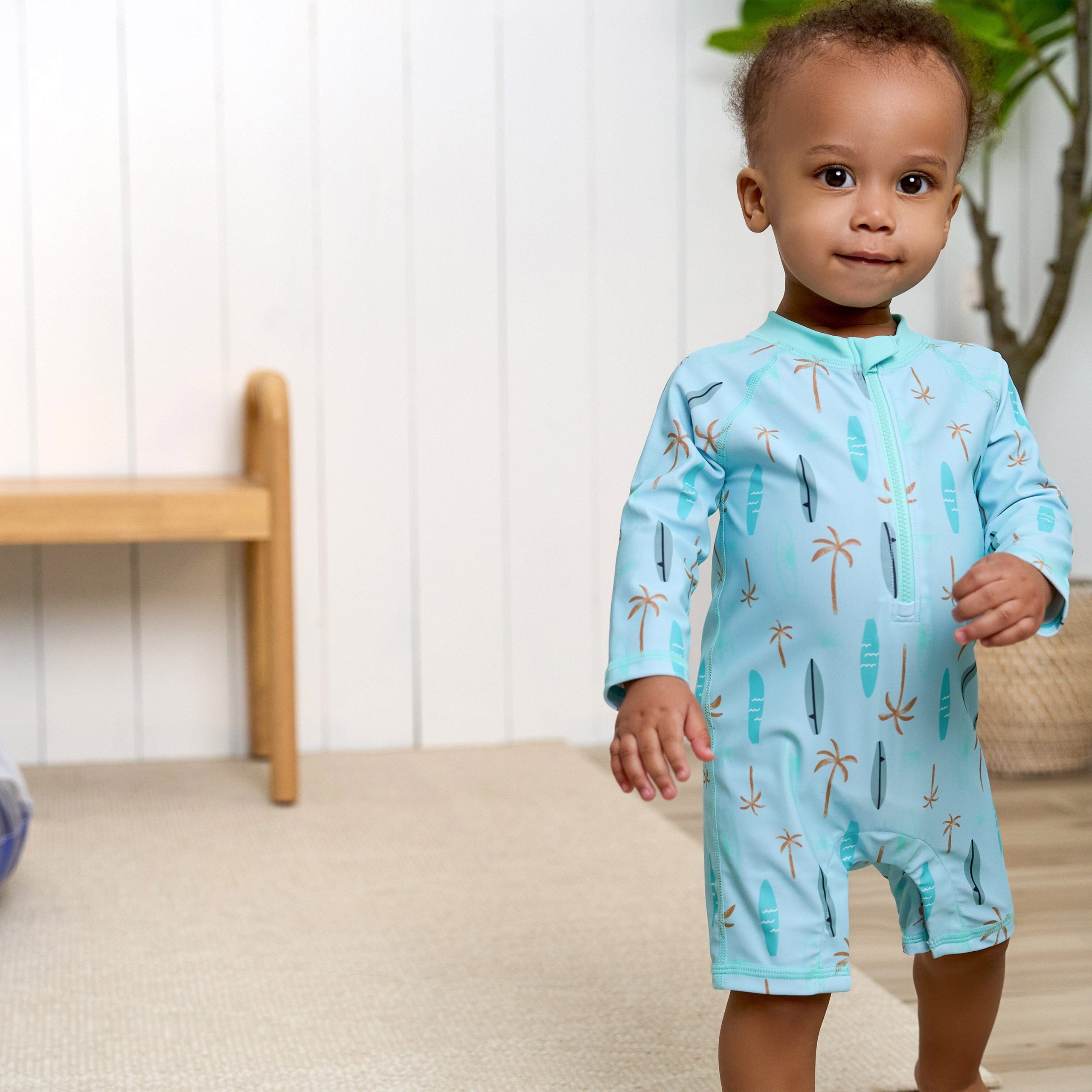 Baby Boys UPF 50+ Surfboard Rash Guard - Image 3