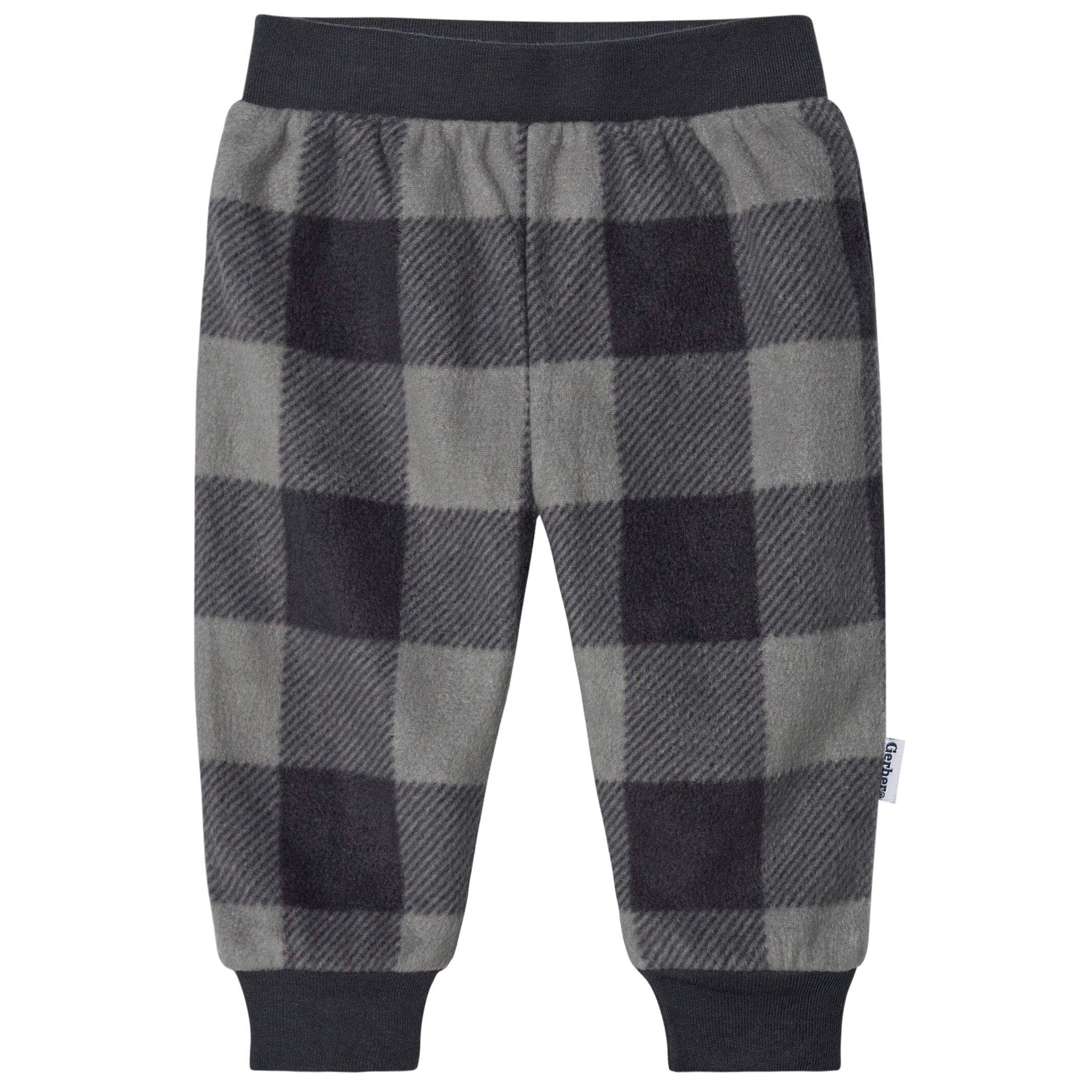 4-Pack Baby Boys Plaid Fleece Pants - Image 10