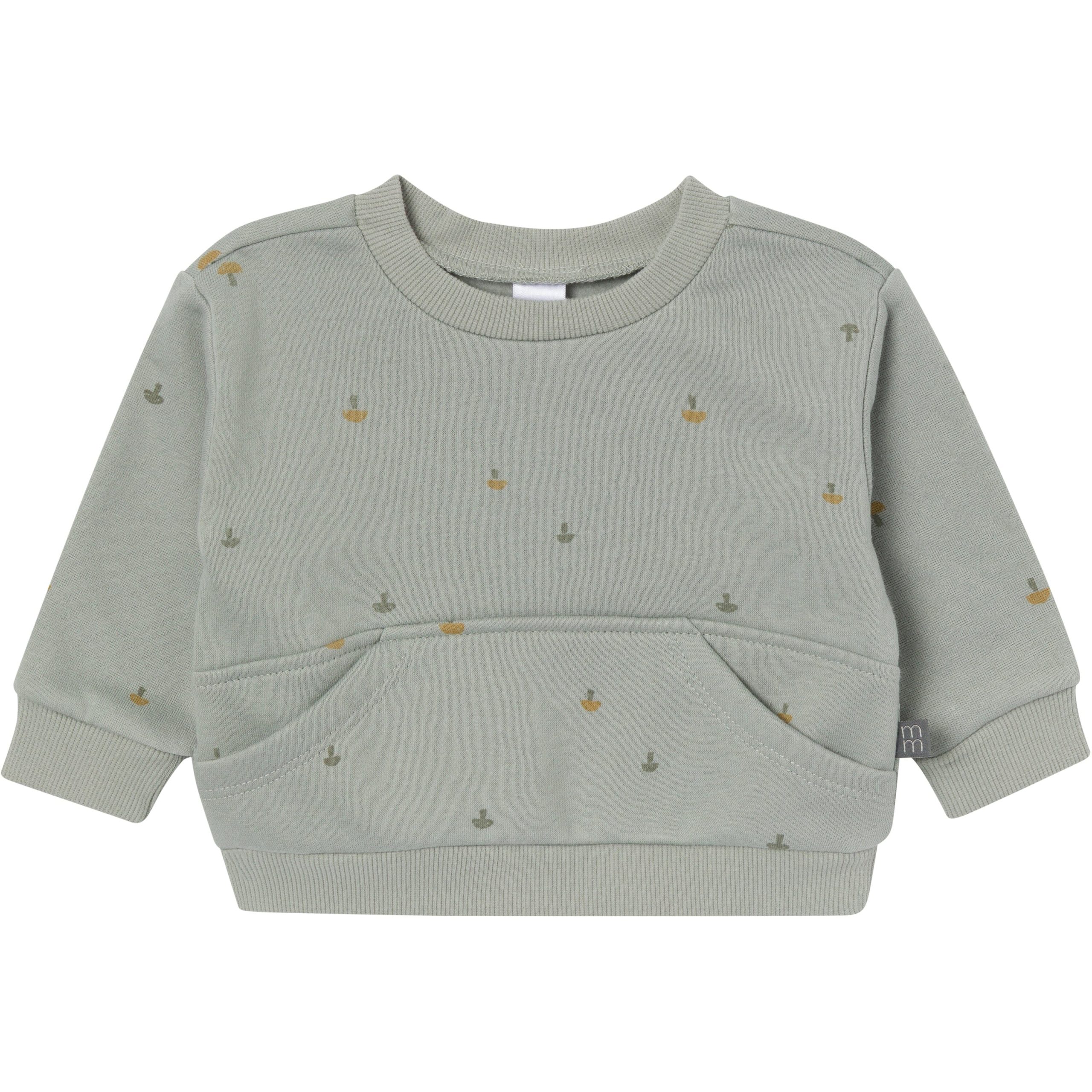 2-Piece Baby Boys Mushroom Sweatshirt & Harem Pant Set - Image 2