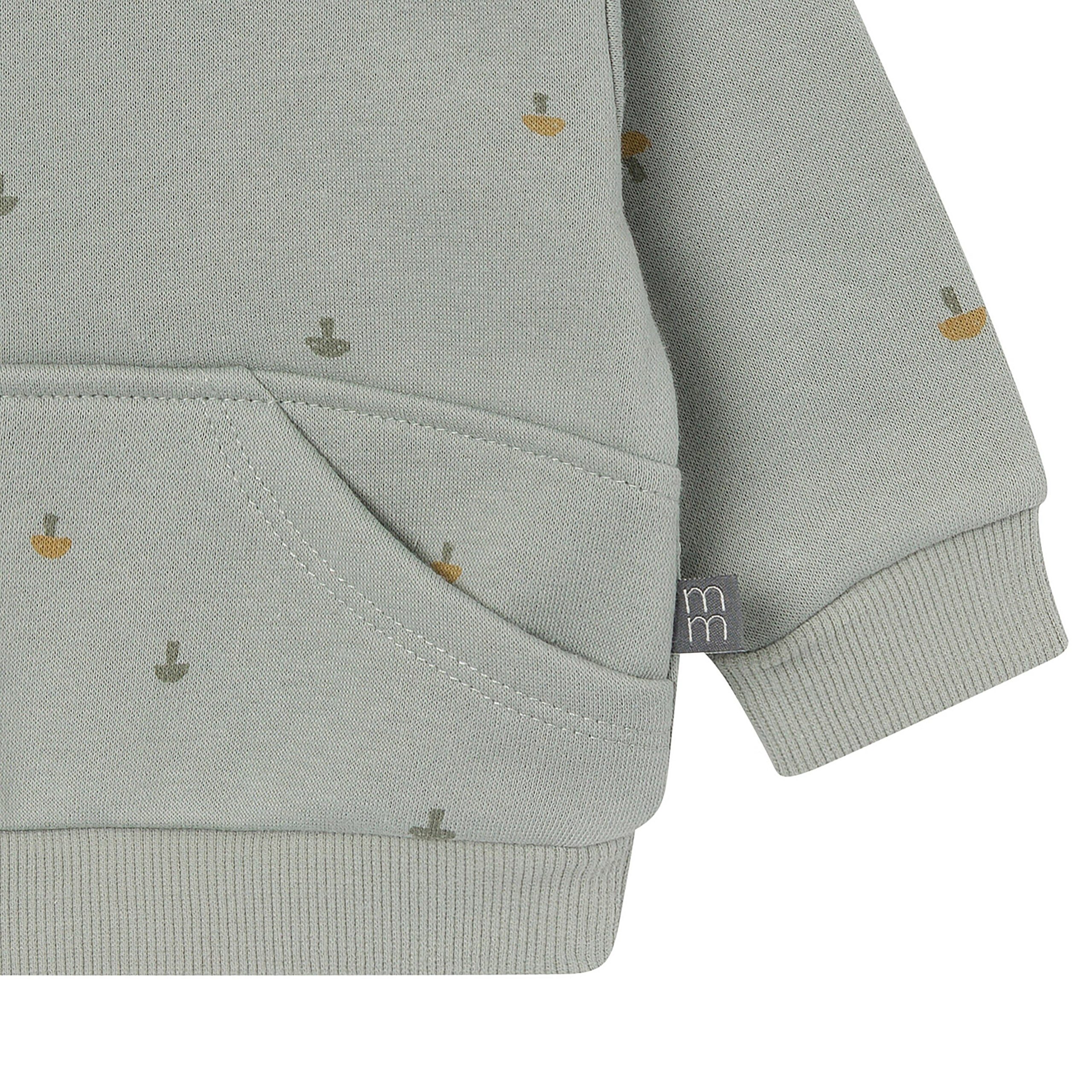 2-Piece Baby Boys Mushroom Sweatshirt & Harem Pant Set - Image 5