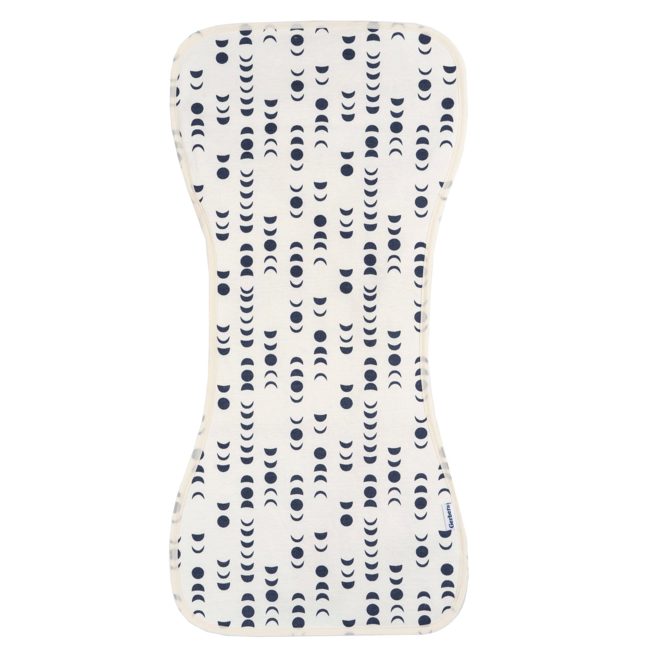 5-Pack Baby Boys Blue Arrows Jersey Burp Cloths - Image 4
