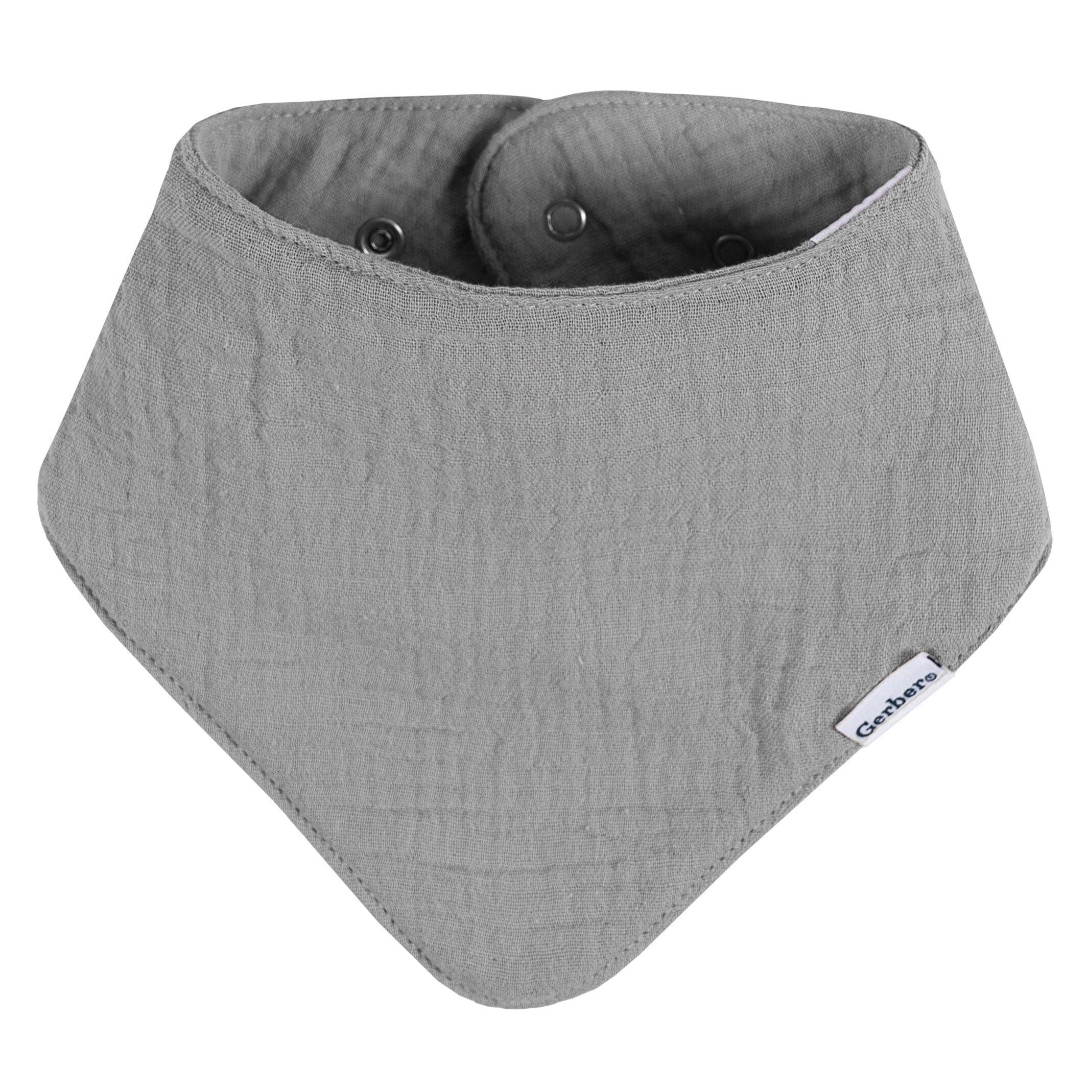 10-Pack Baby Boys Multi Blue Muslin Bandana Bibs - Image 7