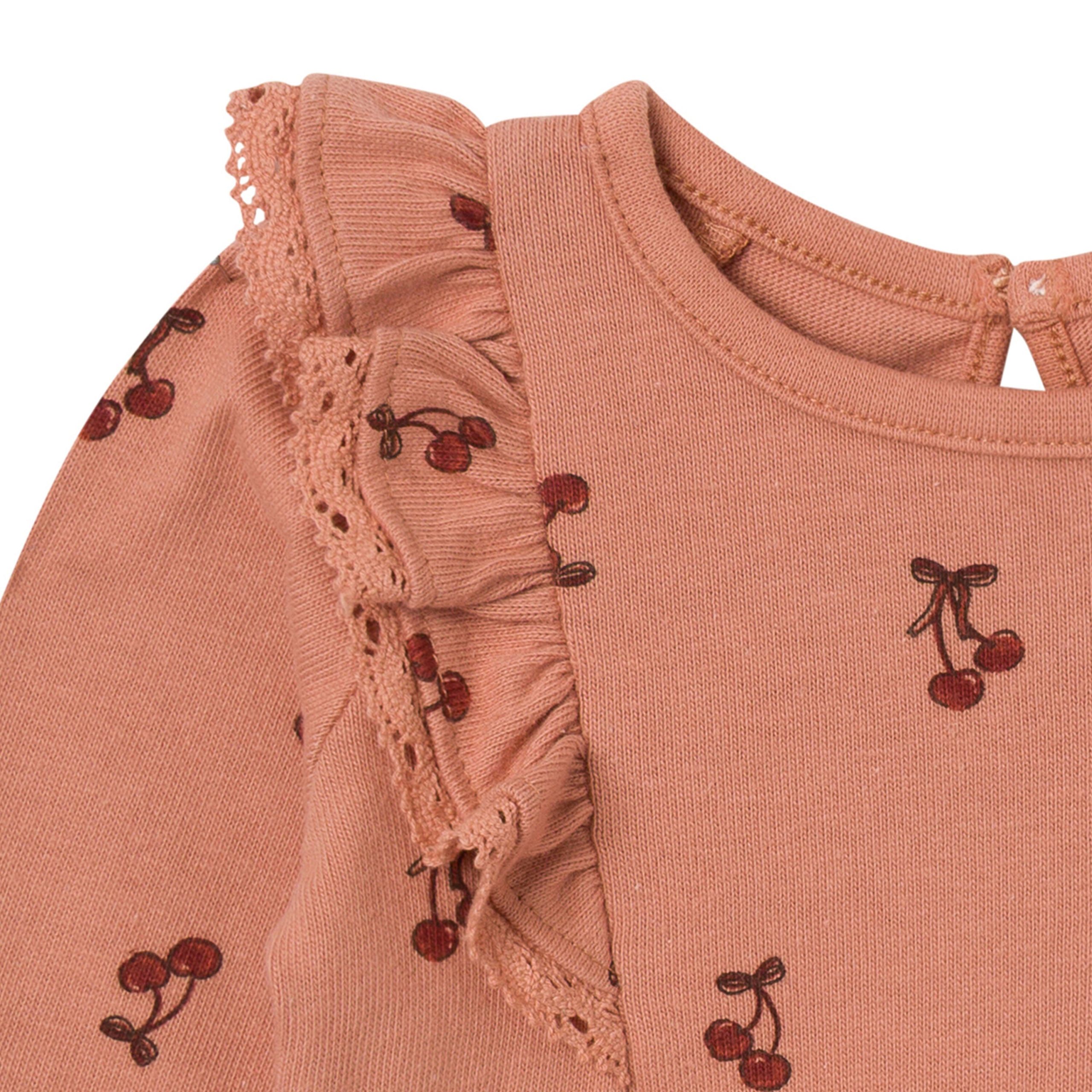 2-Pack Baby Girls Cameo Rose Ruffled Bodysuit - Image 3