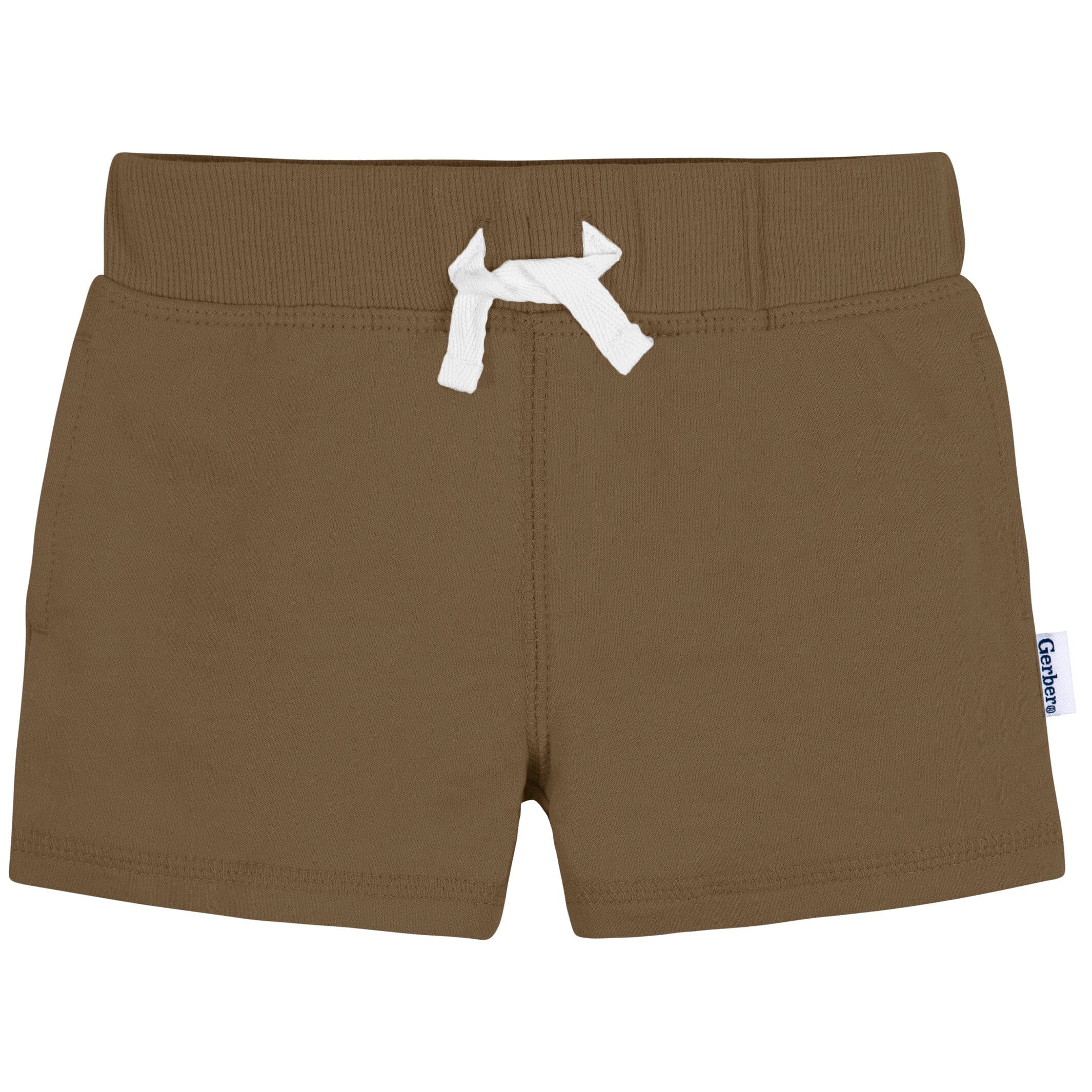 3-Pack Baby & Toddler Boys Neutrals Knit Shorts - Image 2